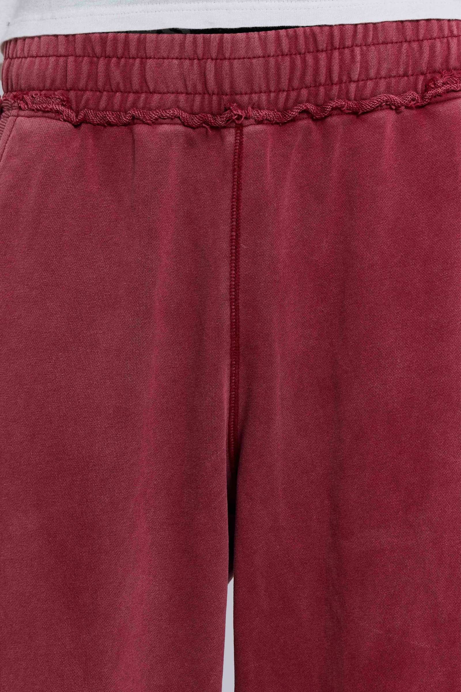 Burgundy Hardcore Jewel Monster Joggers