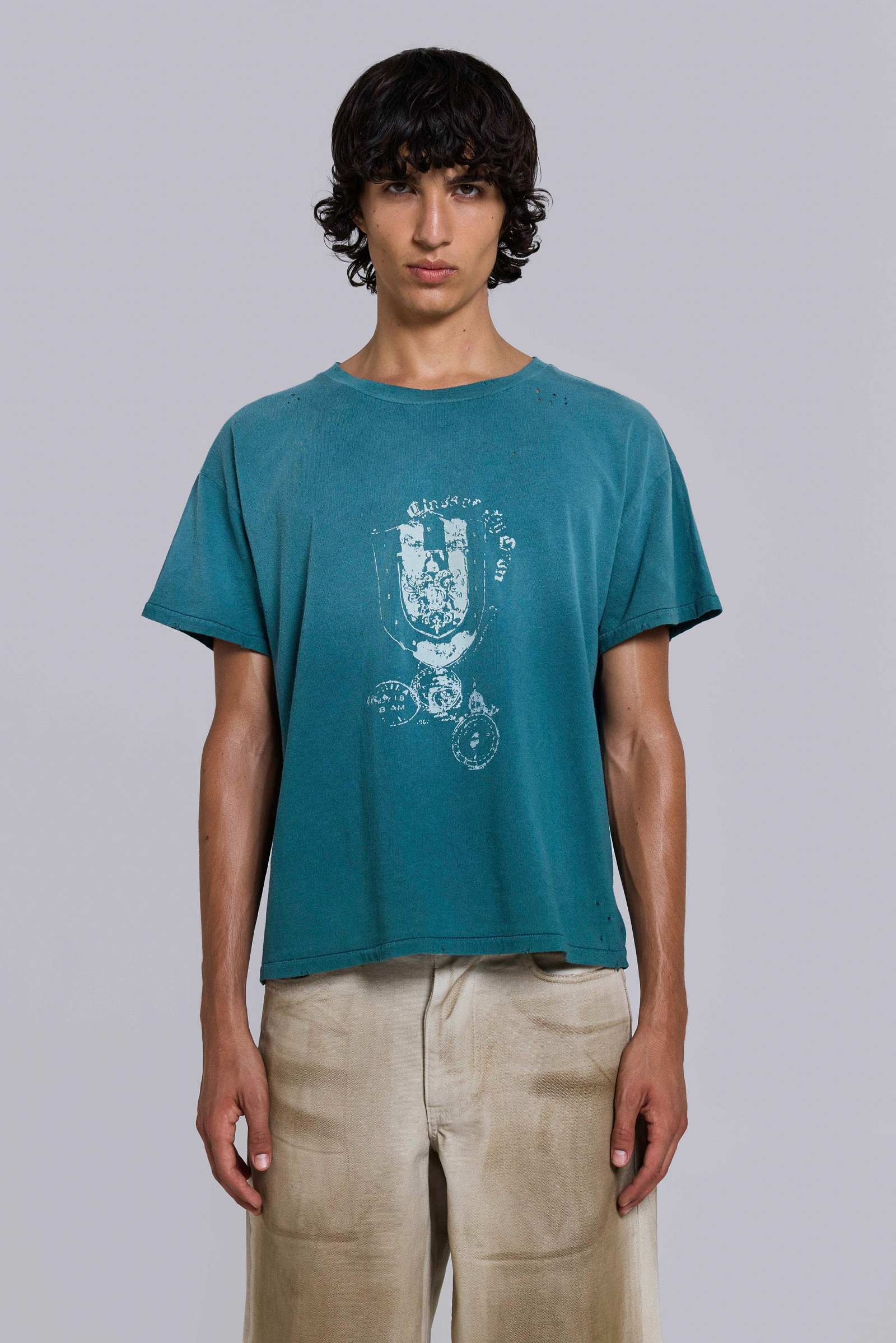 Emblem Cropped T-Shirt