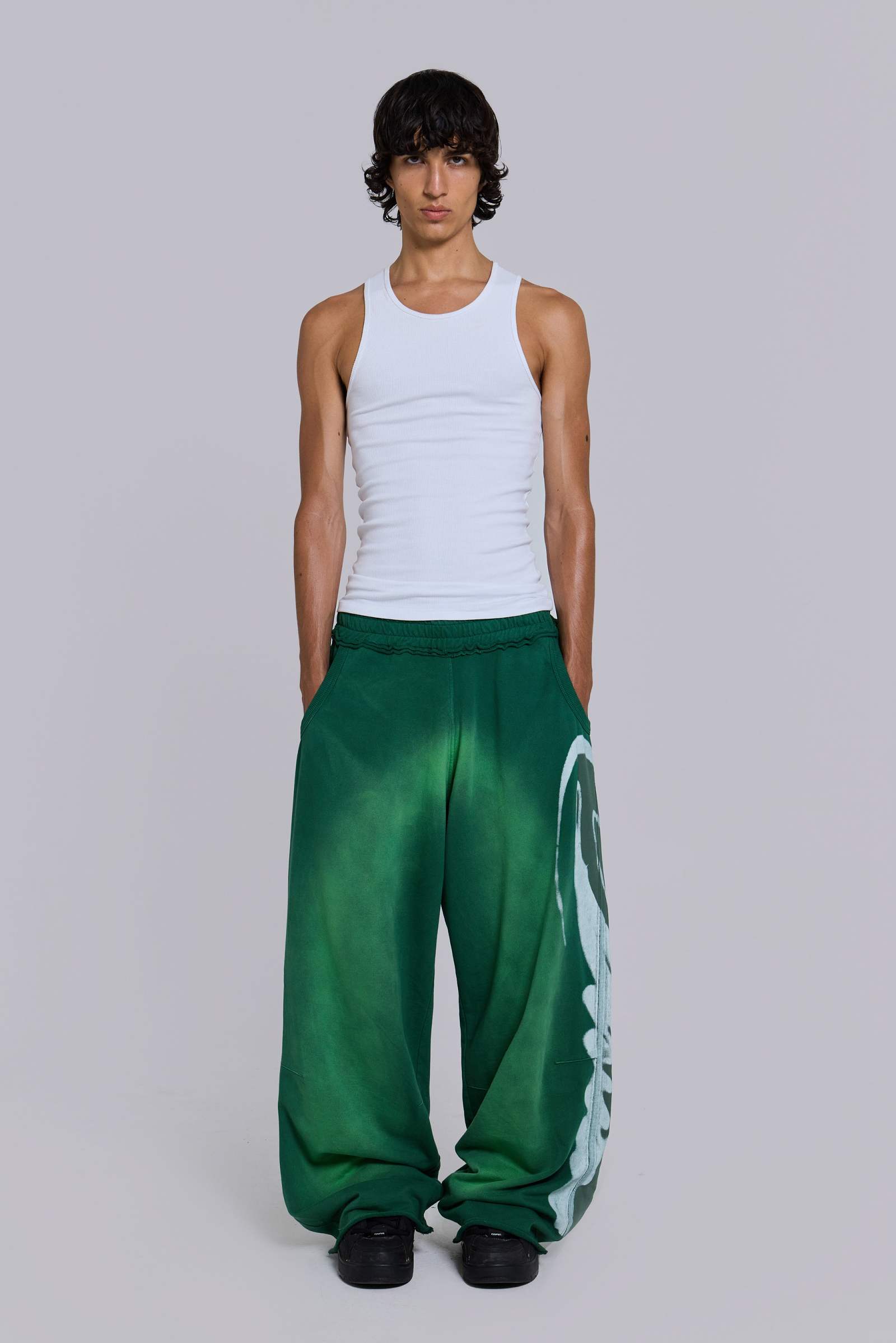 Divine Airbrush Green Monster Joggers