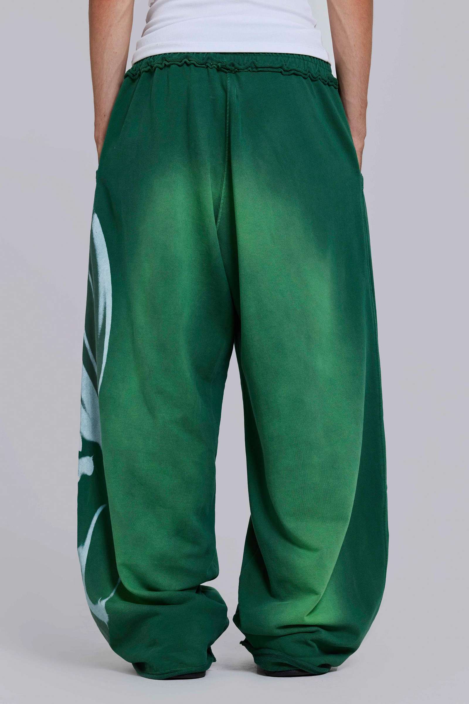 Divine Airbrush Green Monster Joggers