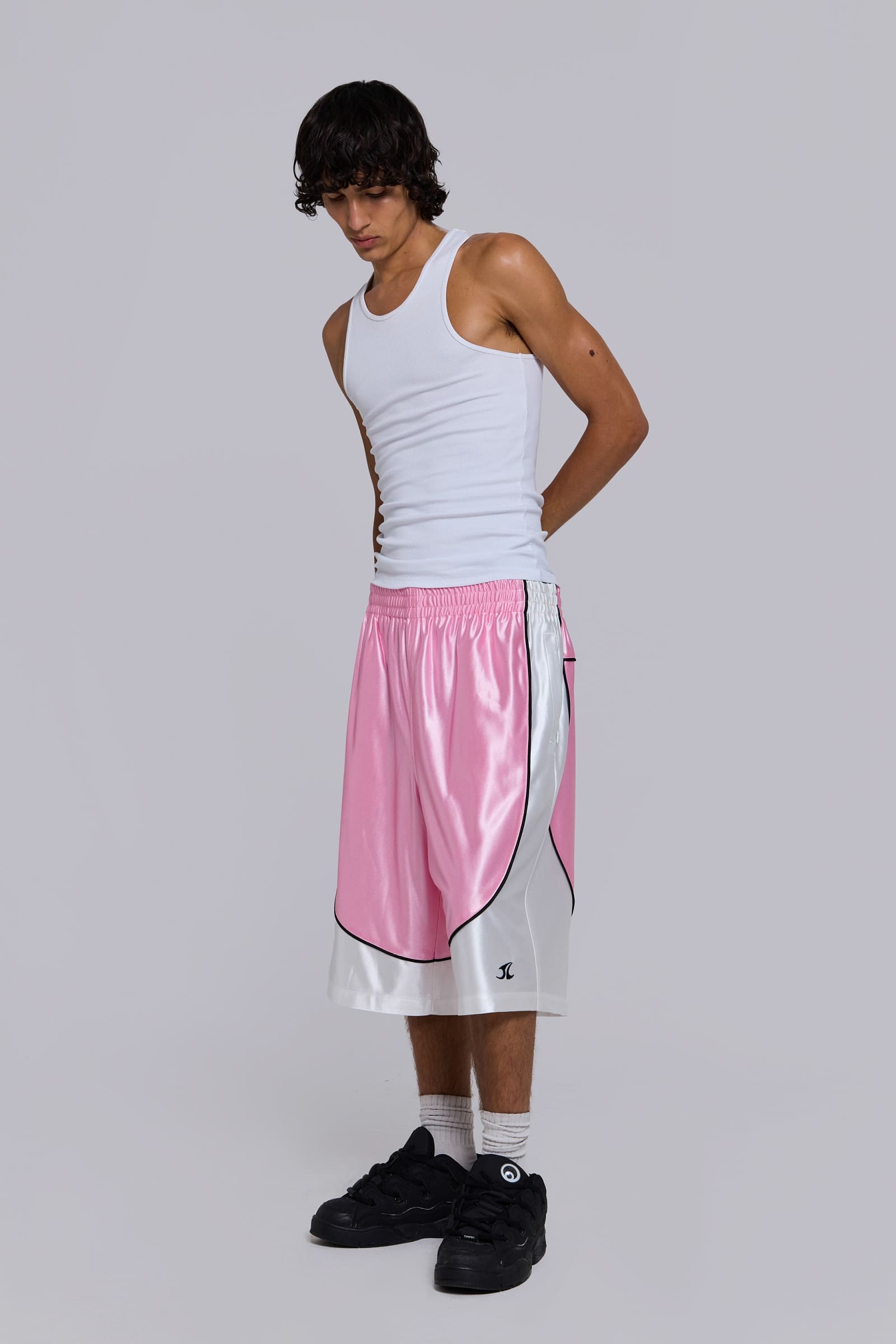 Court Pink Basketball Shorts