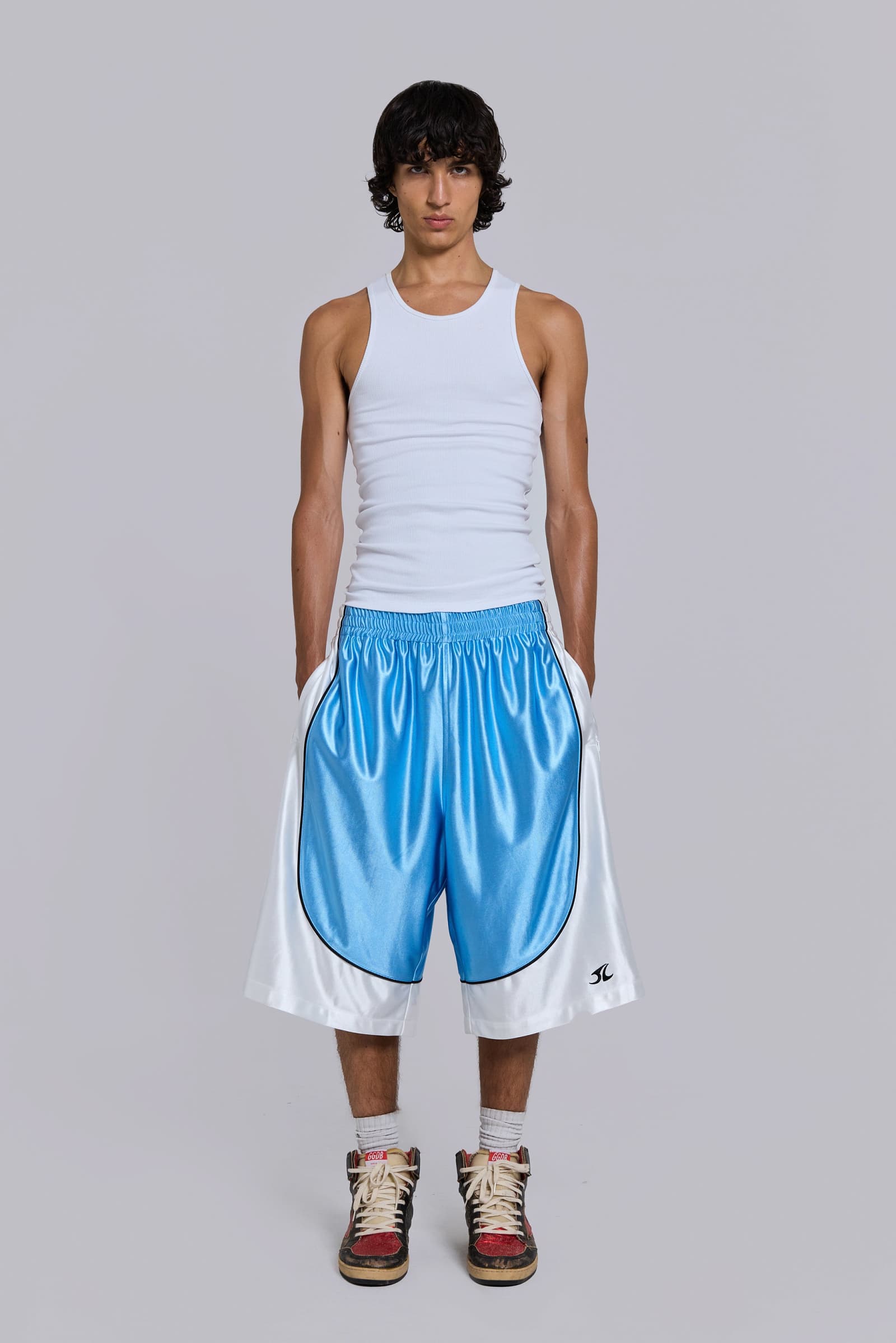 Court Blue Basketball Shorts