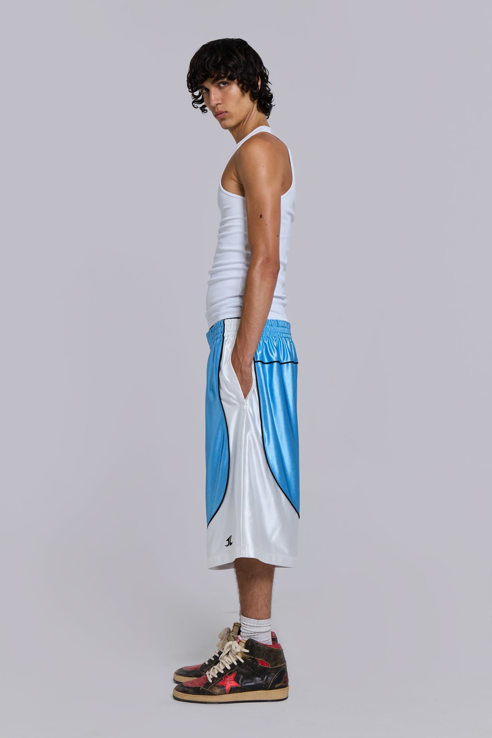 Court Blue Basketball Shorts