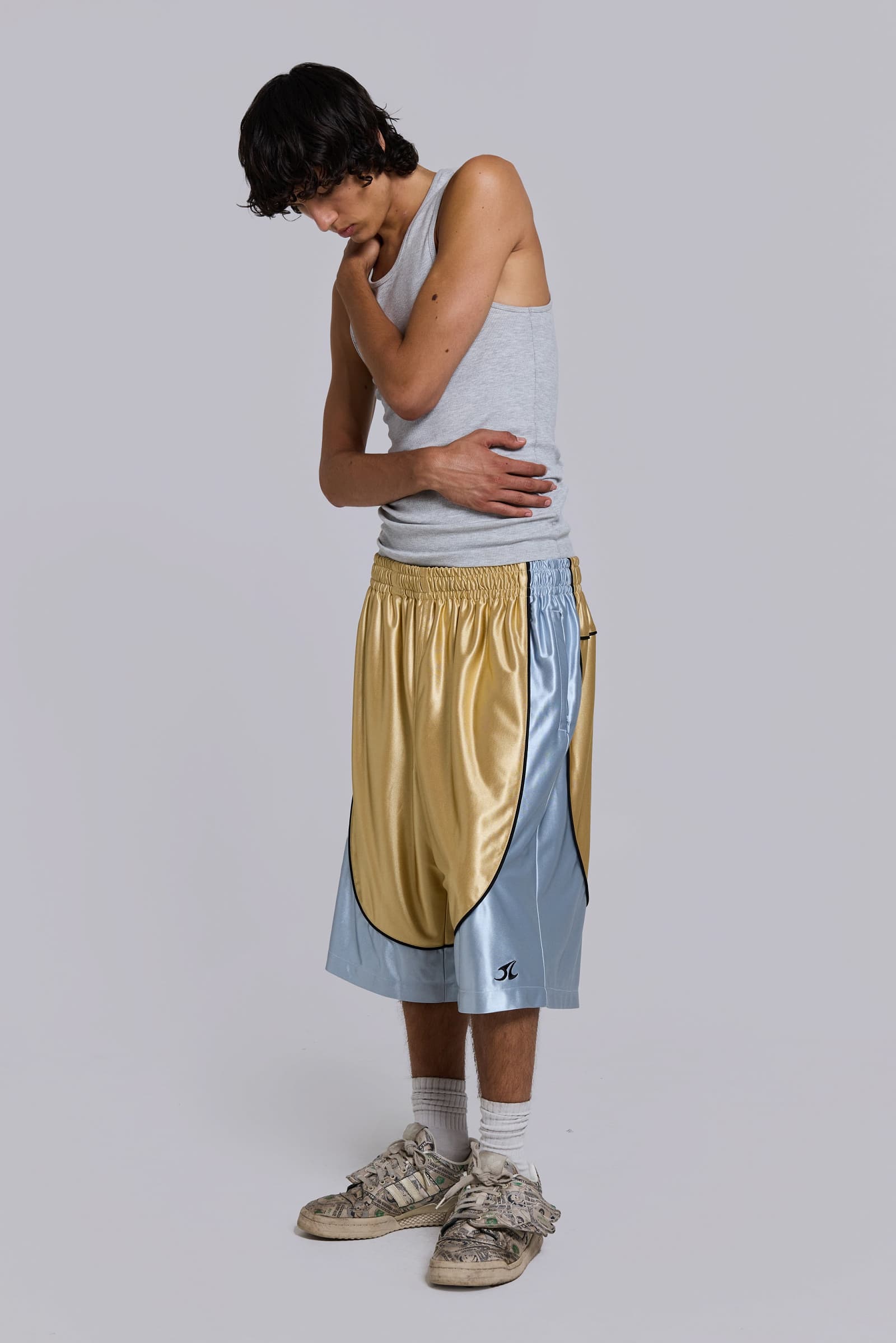 Court Gold Basketball Shorts