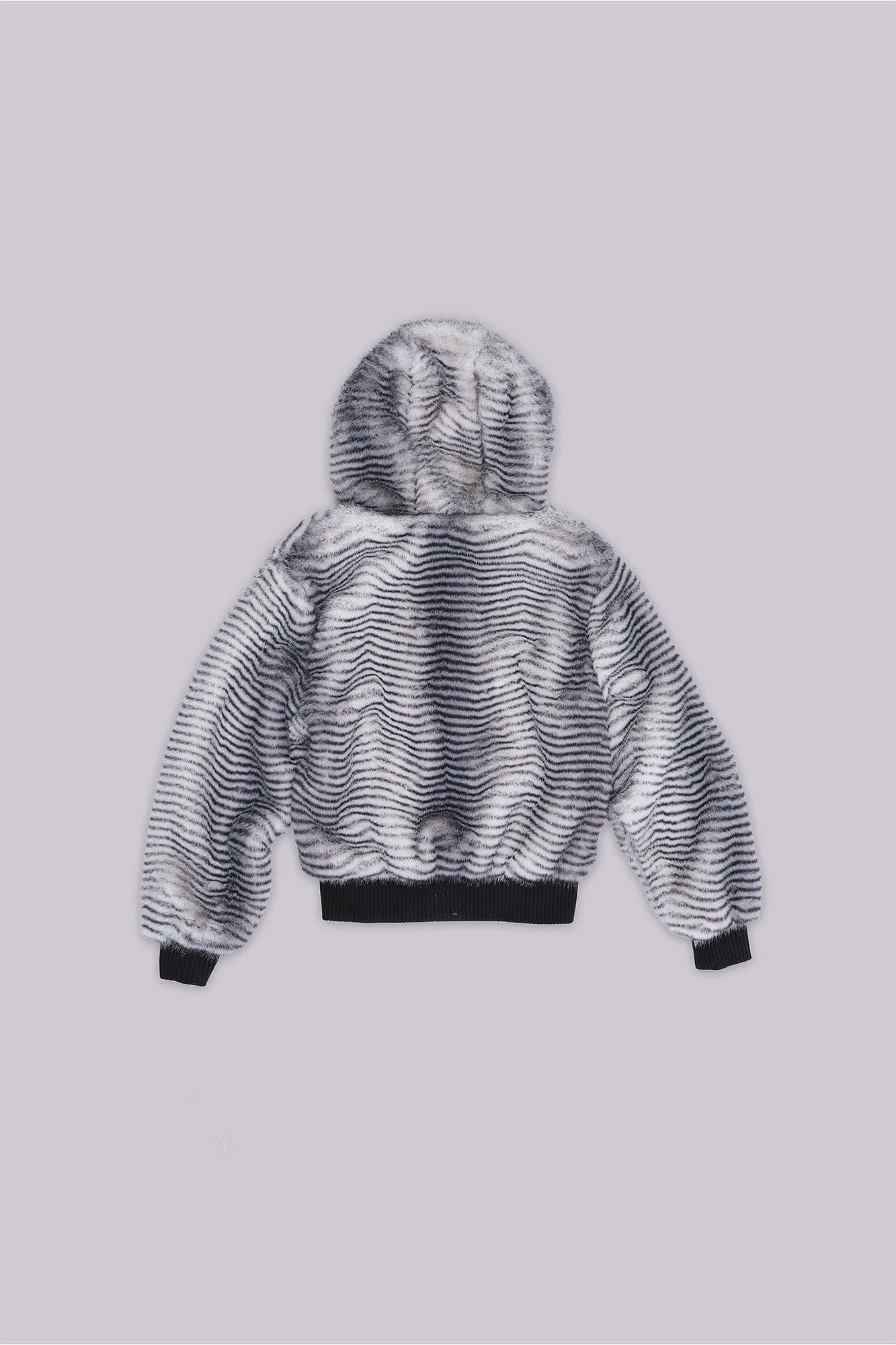 White Bear Faux Fur Jacket