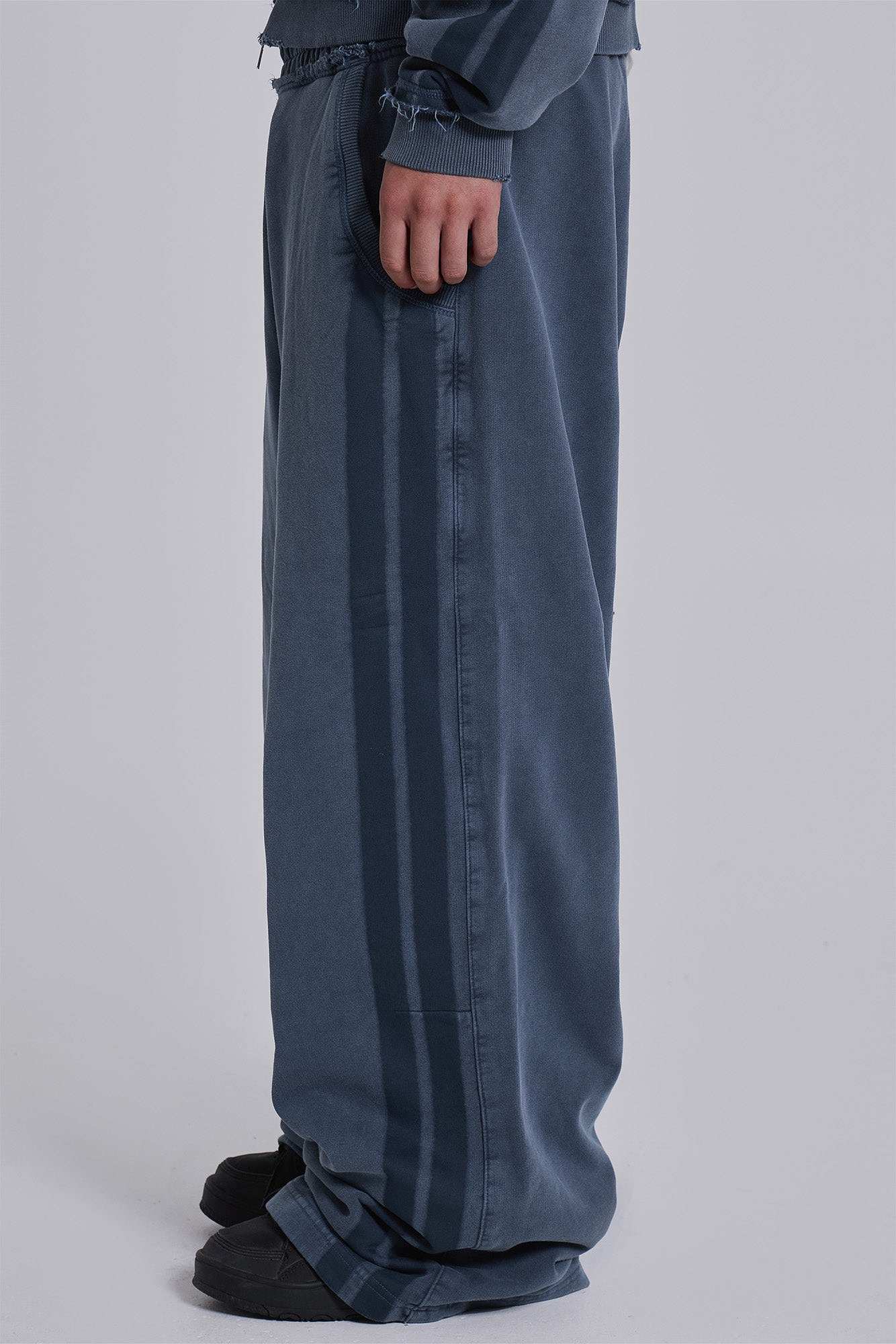 Blue Sporty Baggy Monster Joggers