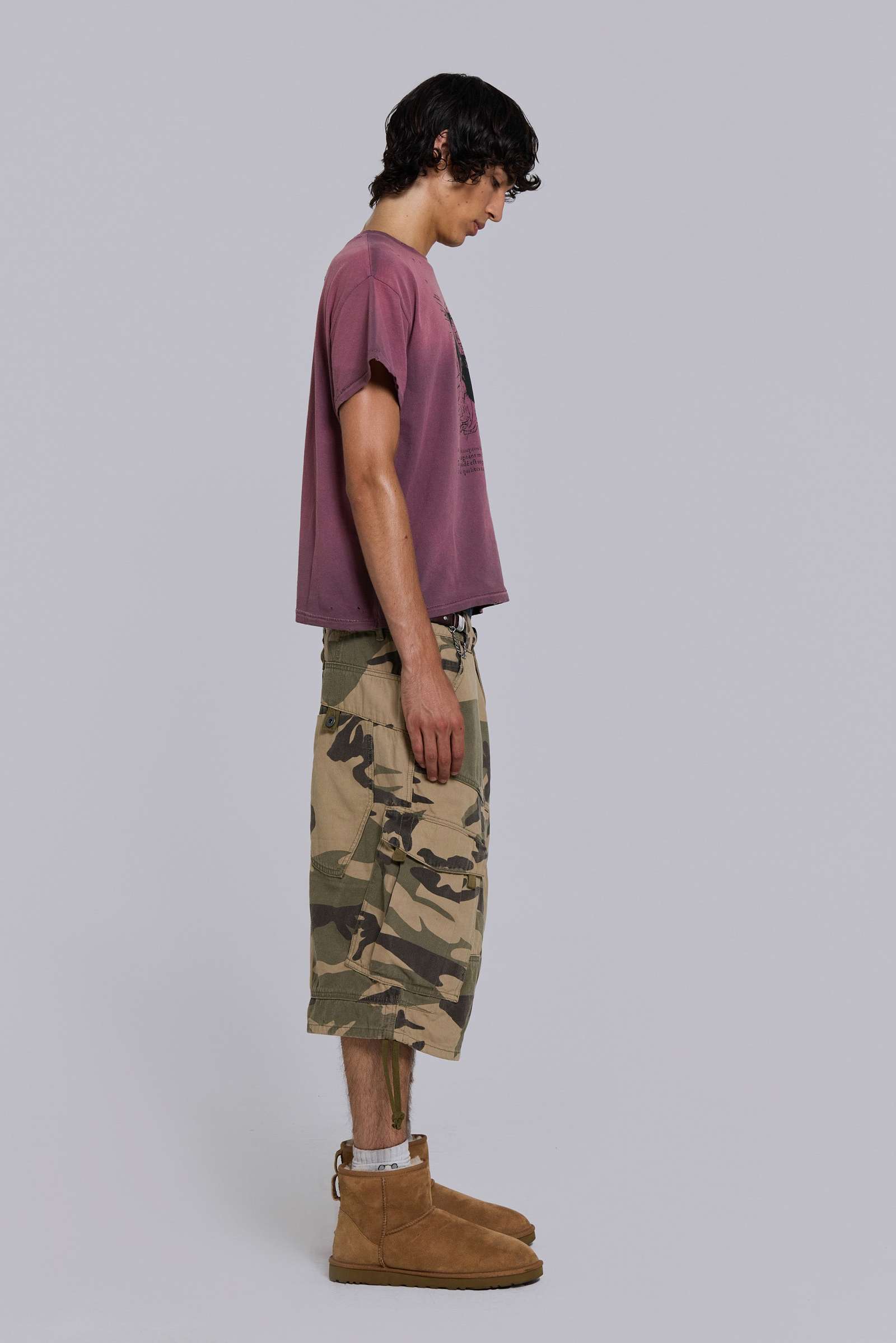 Faded Camo Cadet Shorts