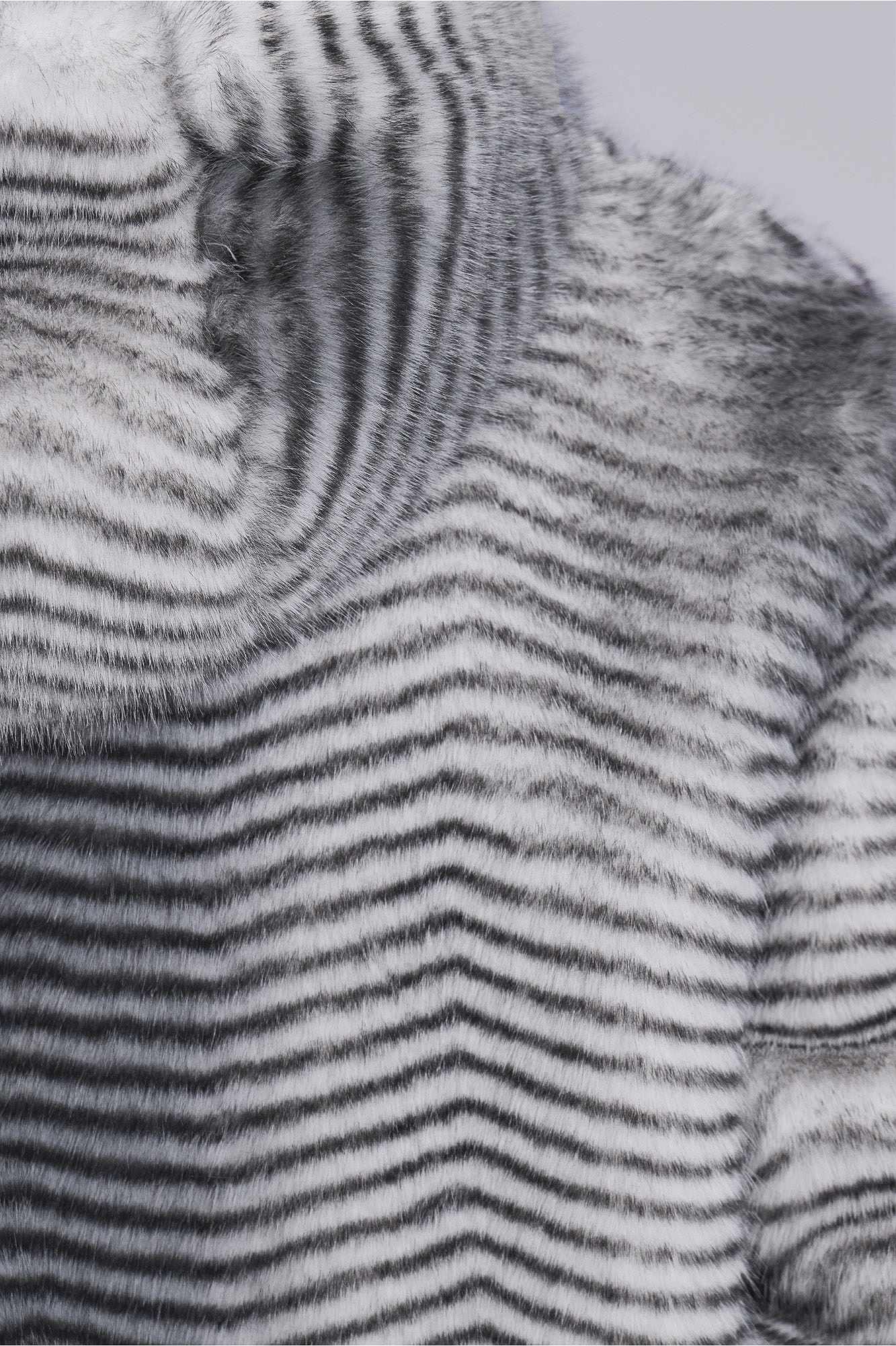 White Bear Faux Fur Jacket