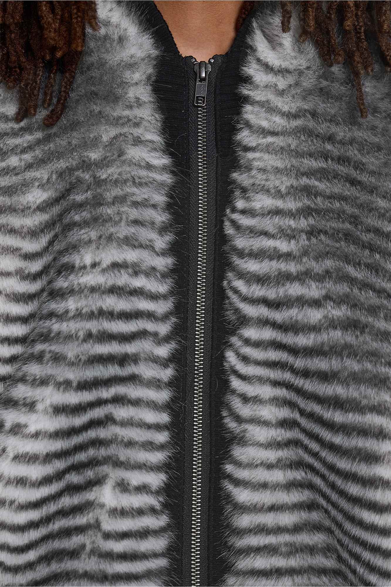 White Bear Faux Fur Jacket