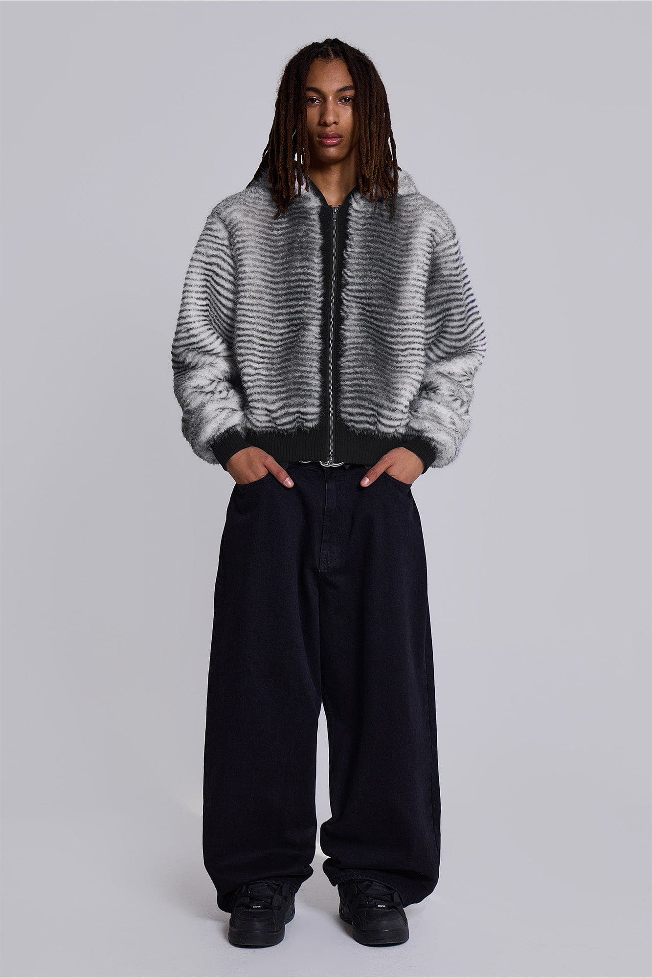 White Bear Faux Fur Jacket