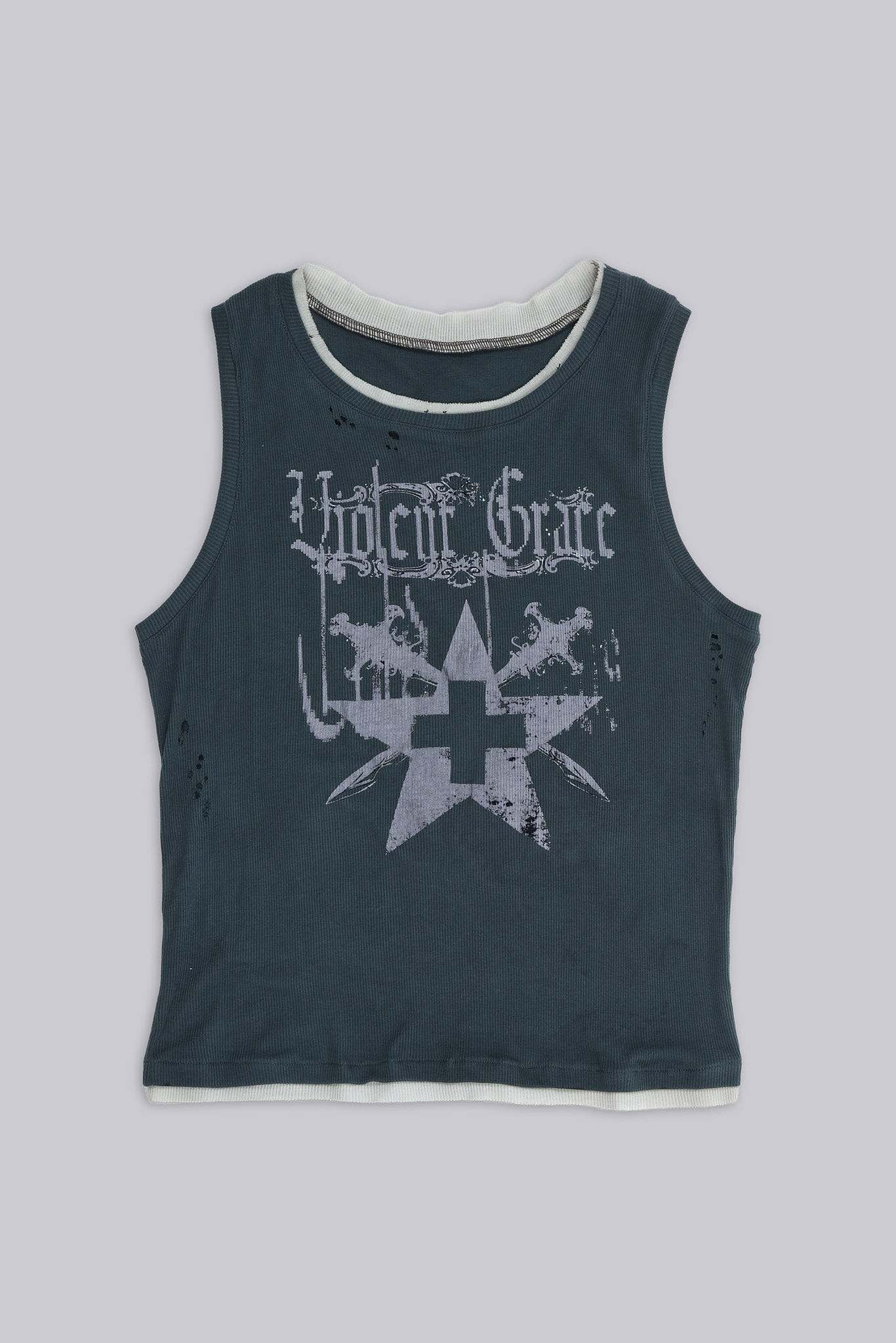 Violent Grace Ribbed Vest