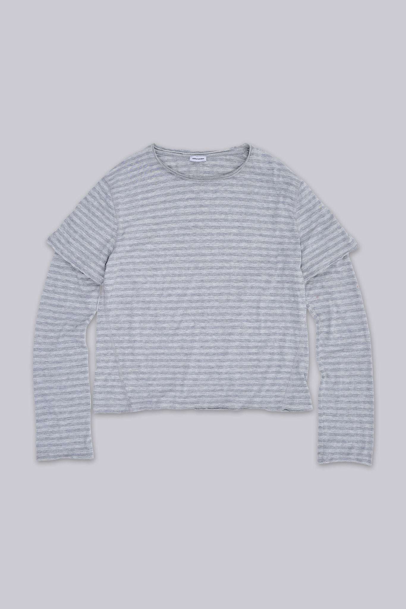 Line Double Layer Long Sleeve Top