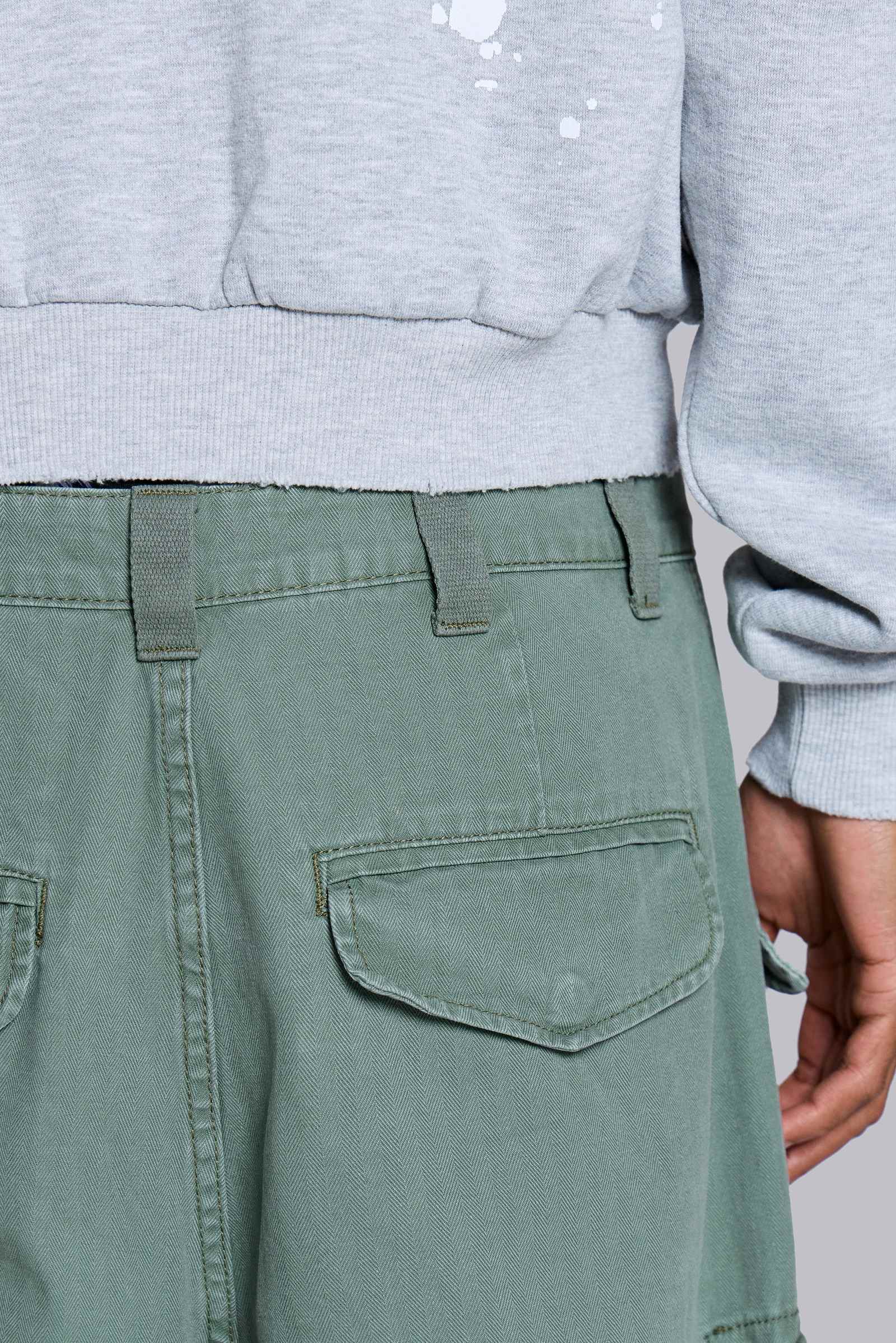 Utility Khaki Cargo Pants
