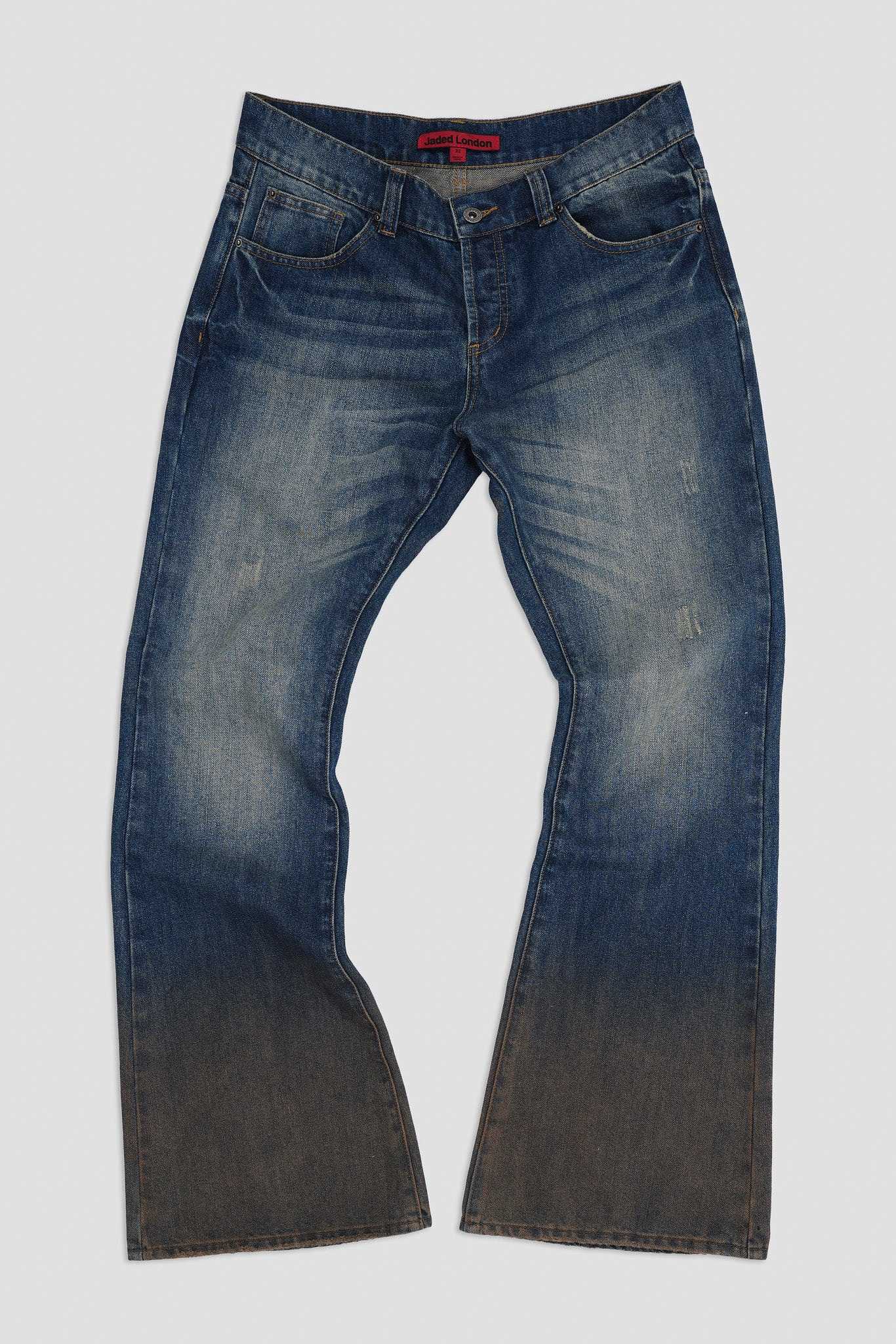 Mud Wash Blue Jude Bootcut Jeans – view 1