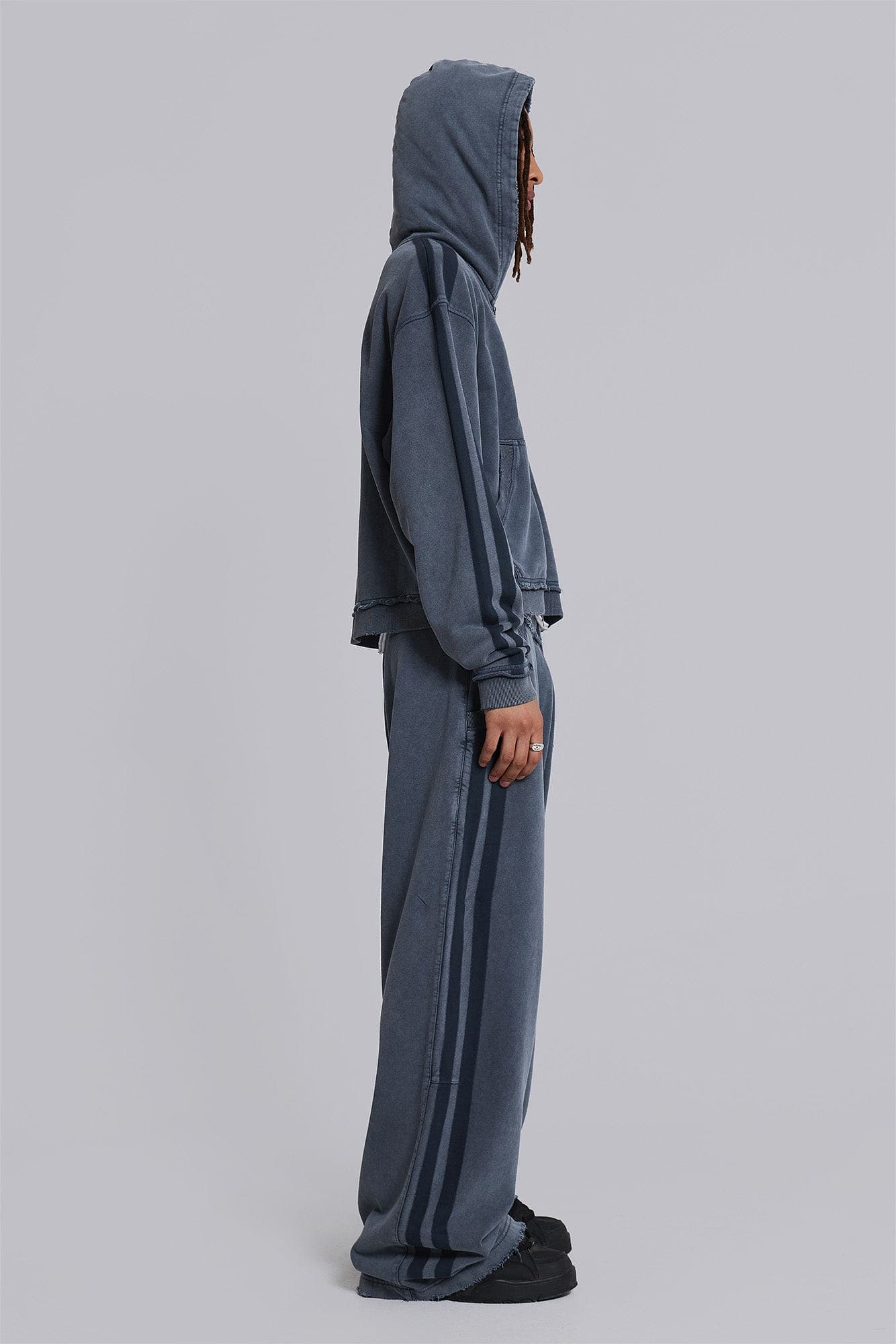 Blue Sporty Baggy Monster Joggers