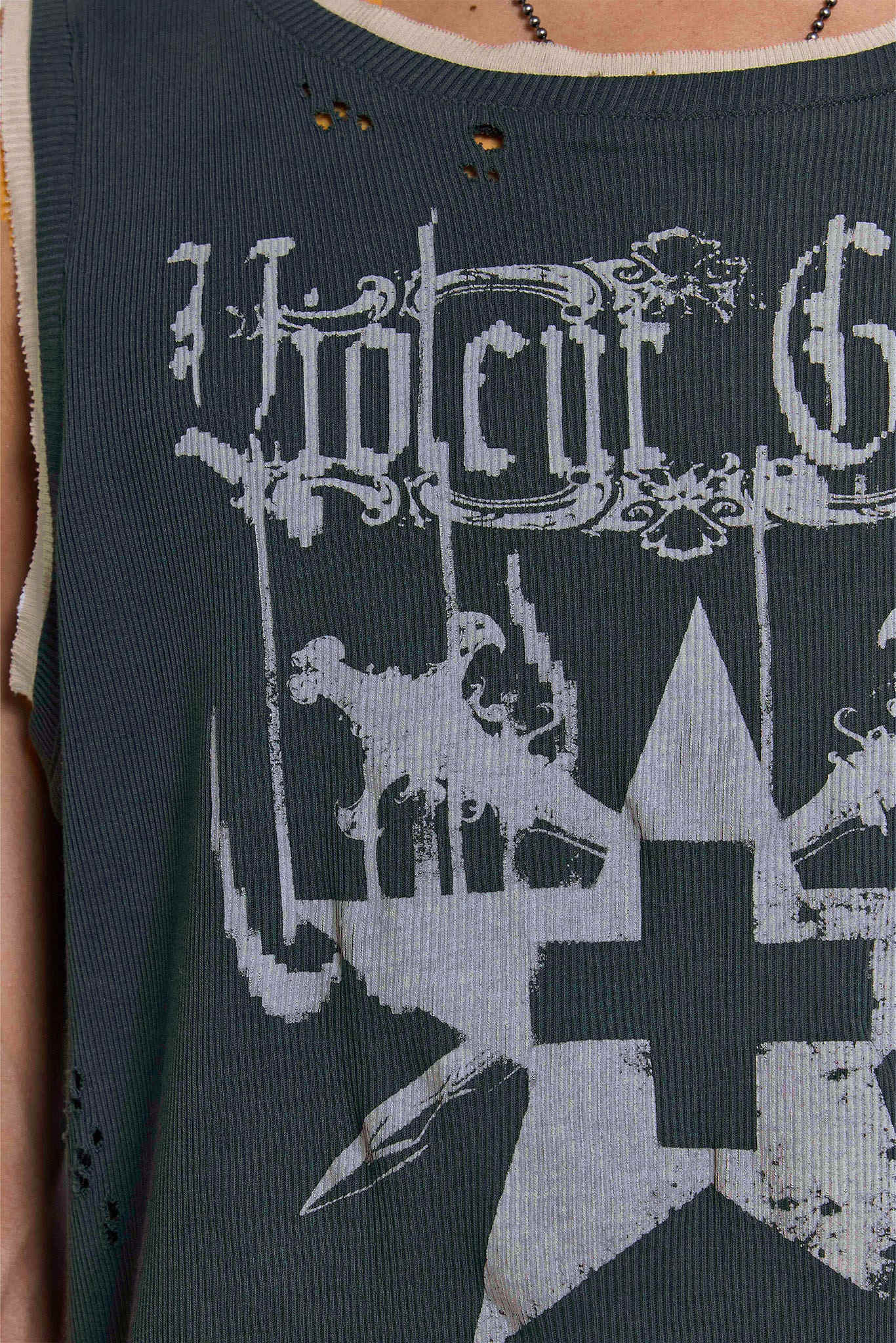 Violent Grace Ribbed Vest
