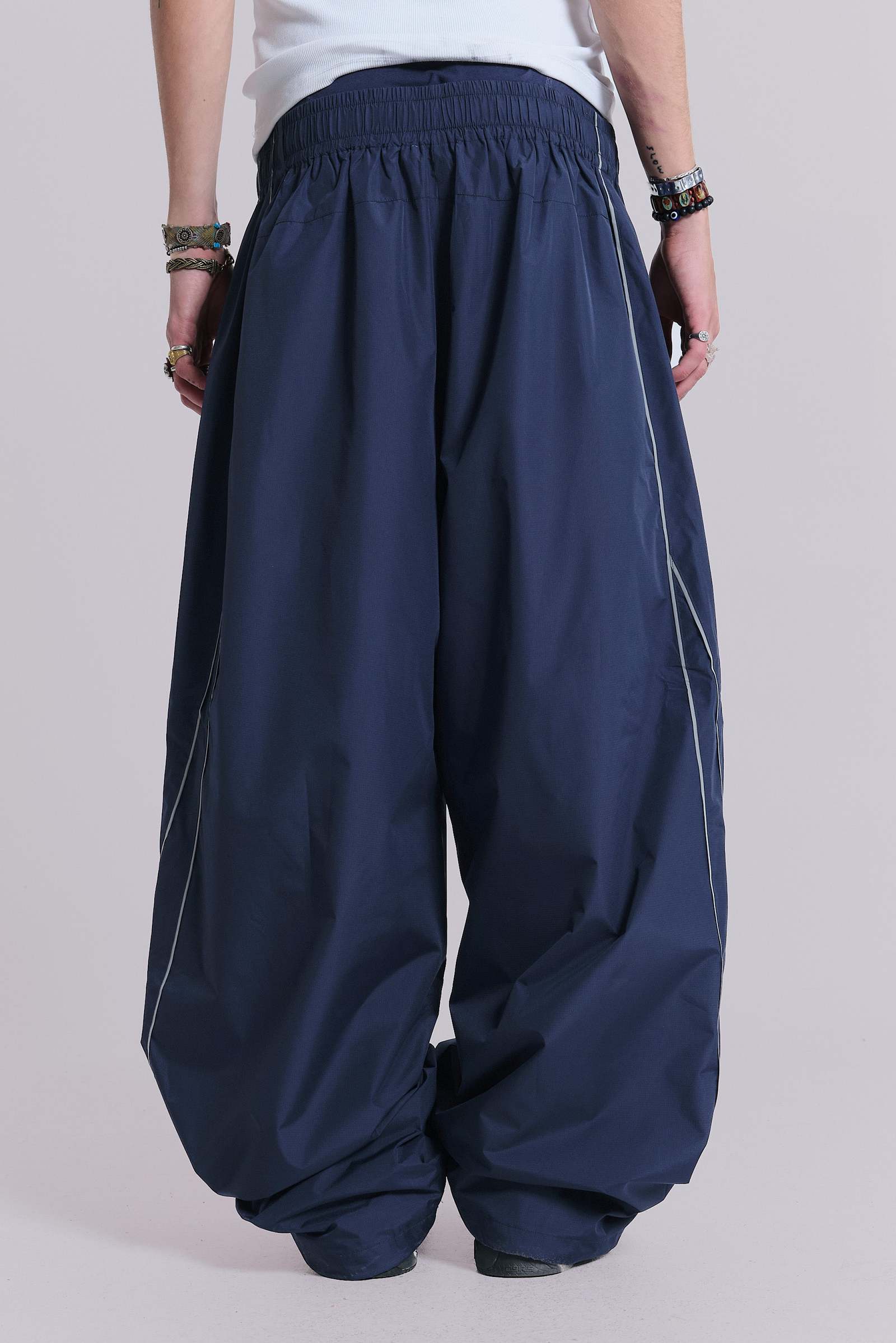 Navy Vapor Tracksuit Bottoms