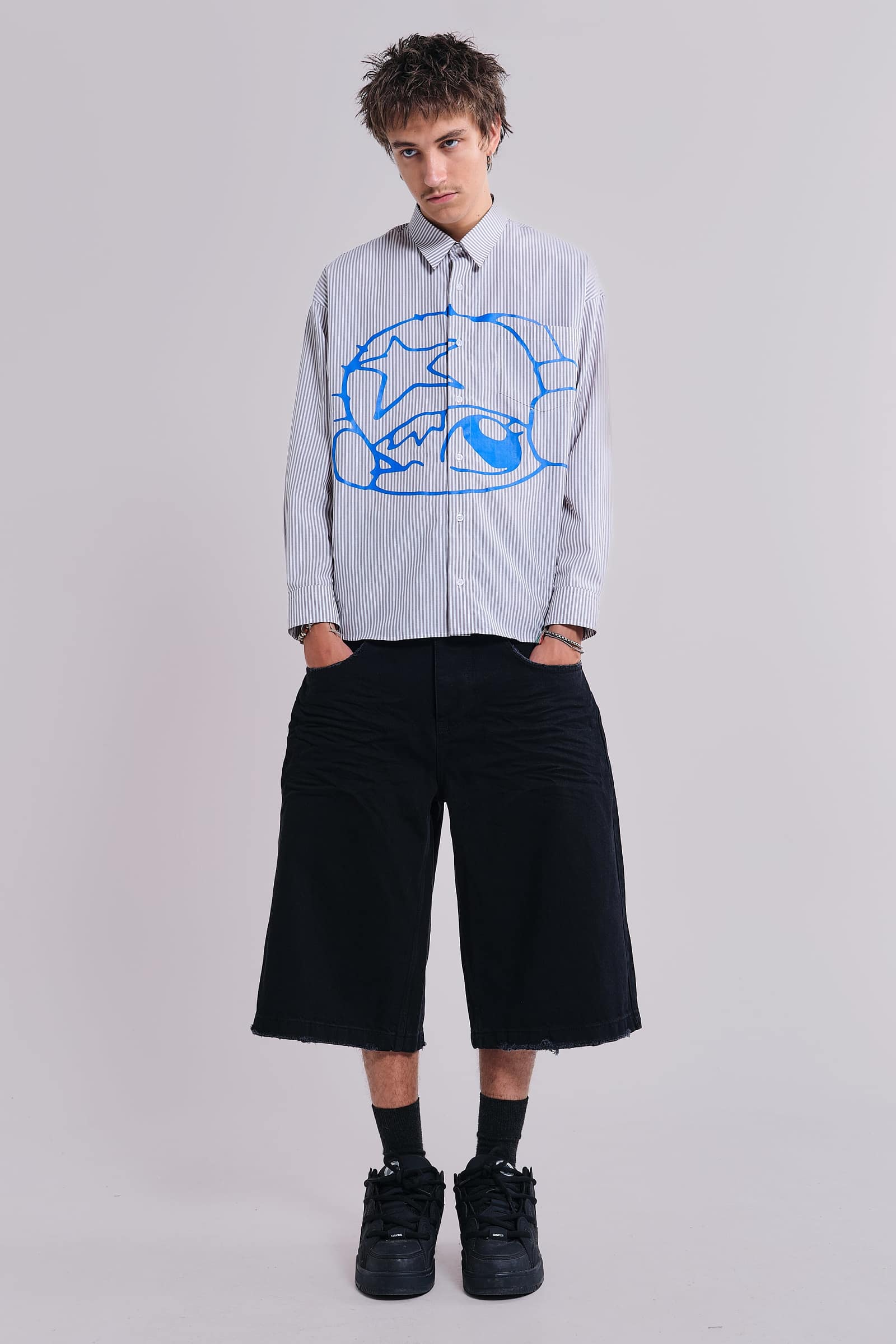 Sand Black Colossus Jorts