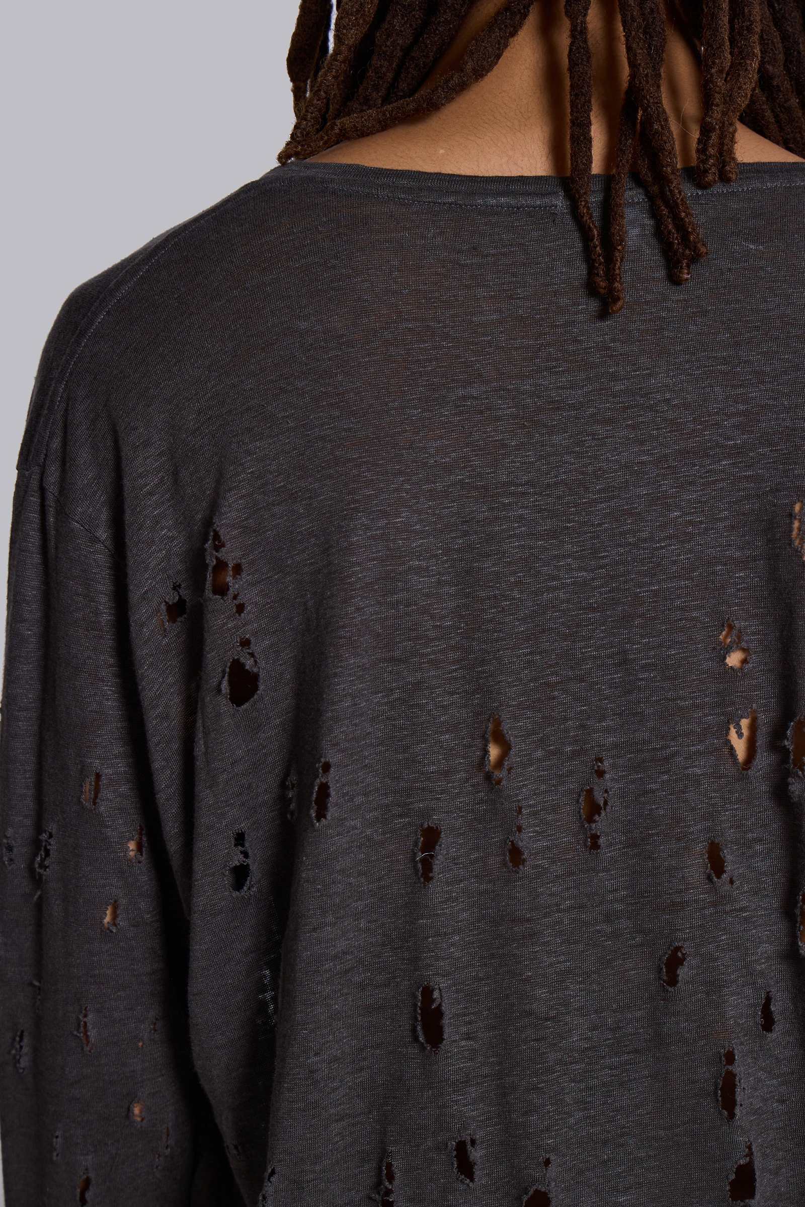 Rifle Distressed Knit Top