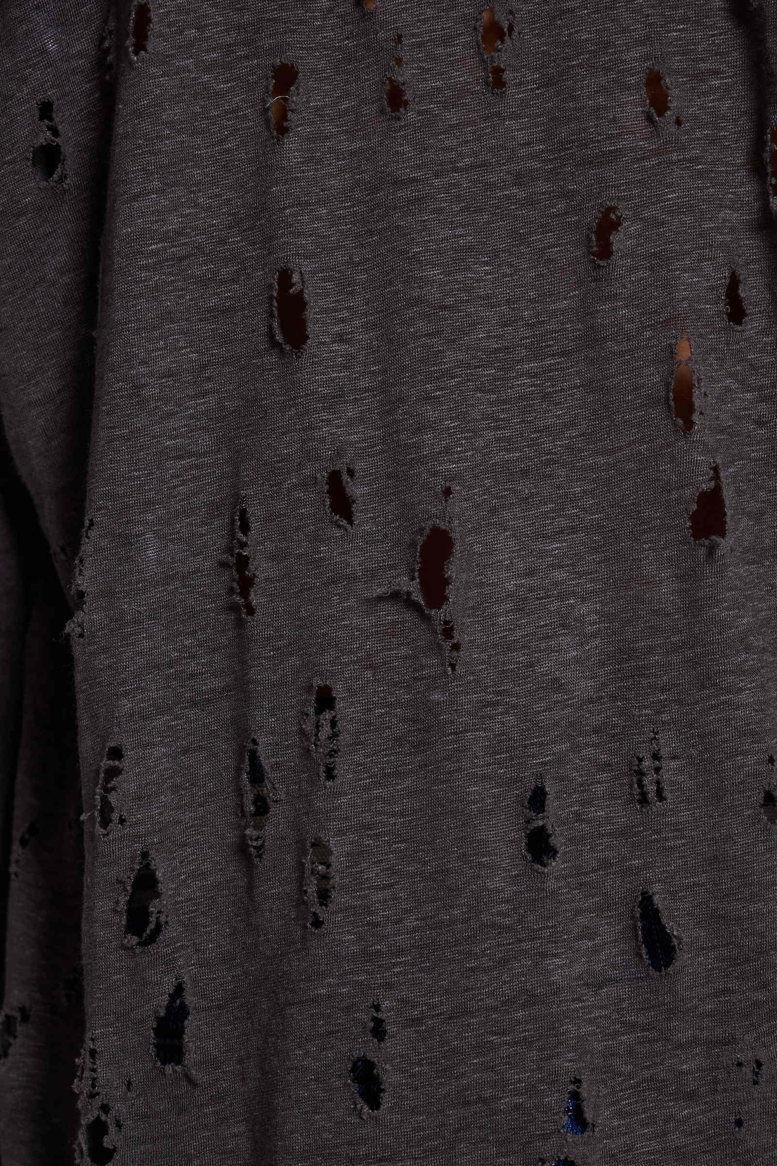 Rifle Distressed Knit Top