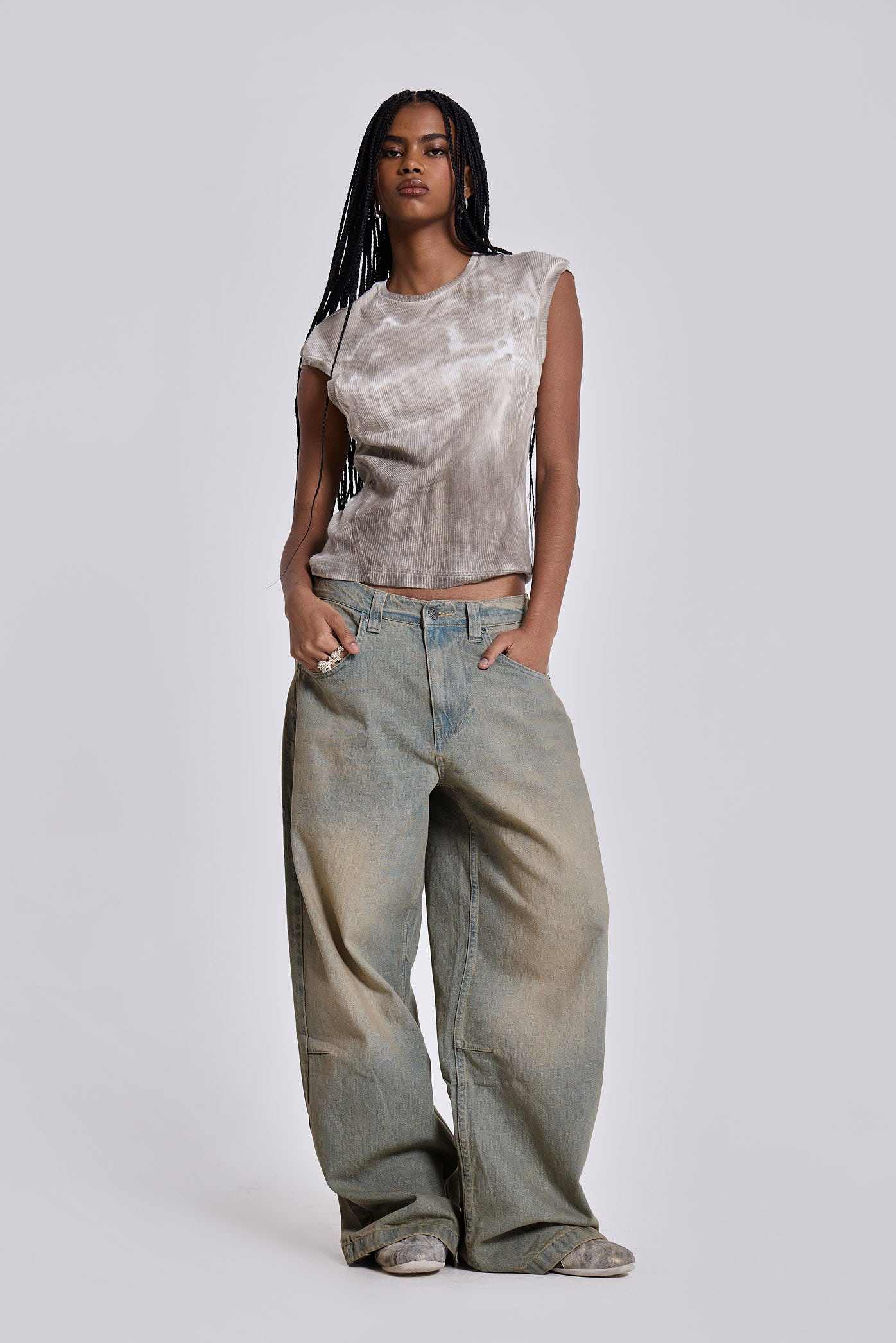 Light Wash Colossus Fit Jeans