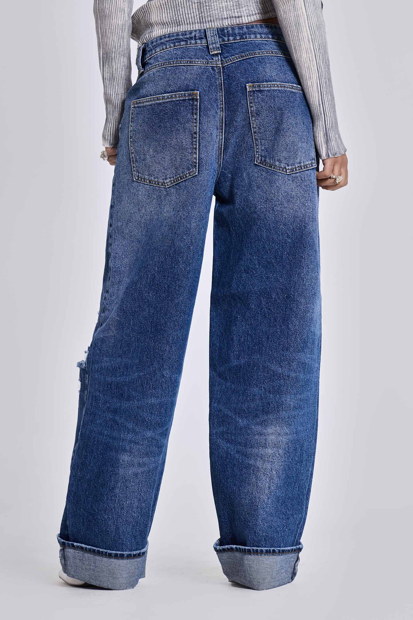 Sonic Jeans in Vintage Blue Wash