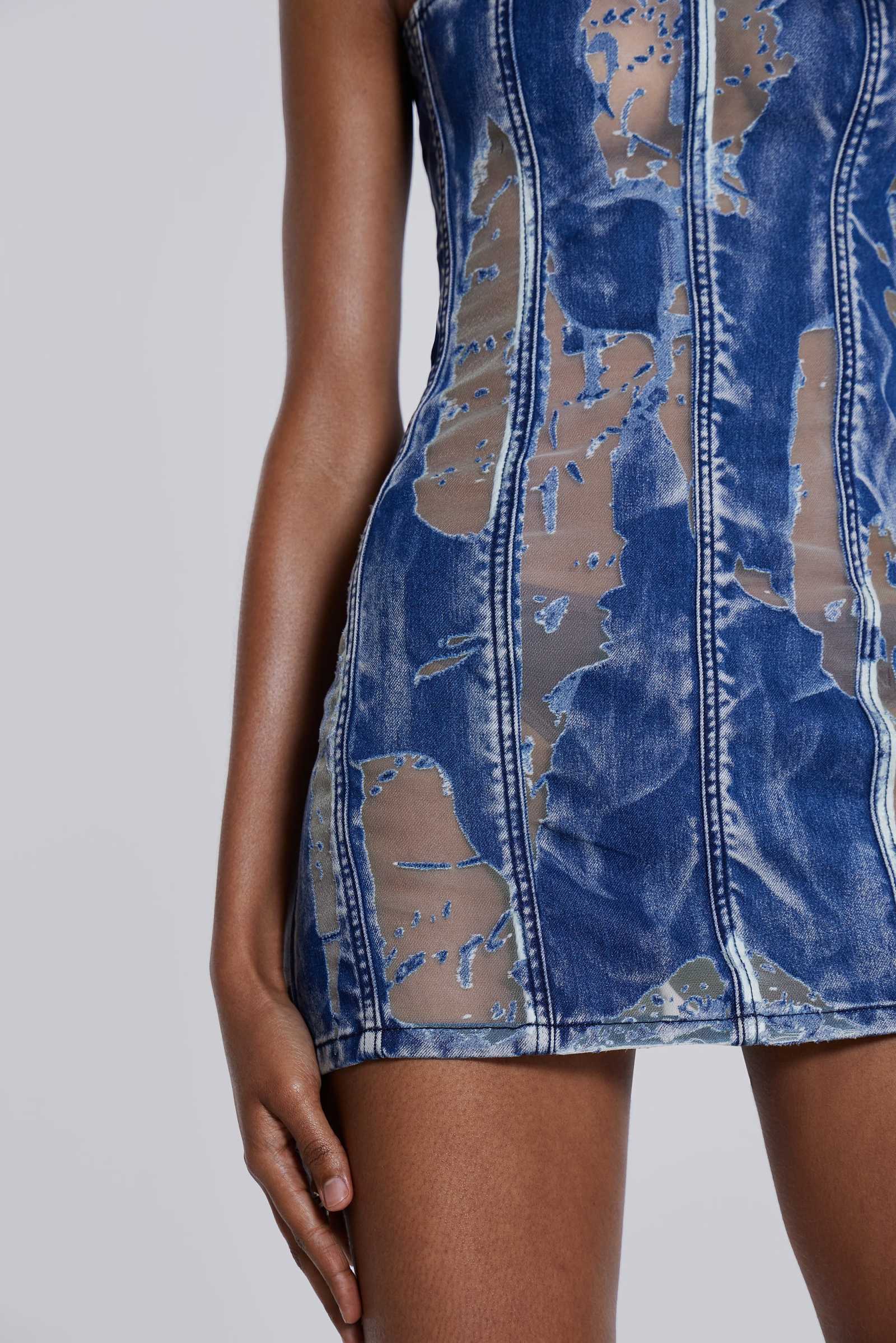 jaded london chelsea denim dress Shop Chelsea Denim Kilt Mini Dress | Jaded London