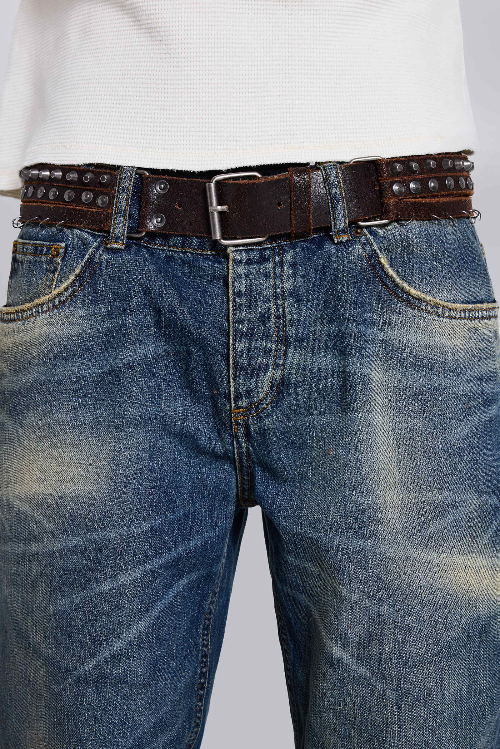 Leather Triad Belt