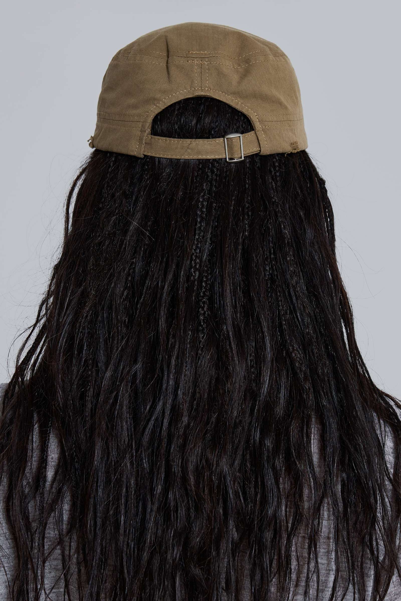 Vintage Tan Cadet Cap
