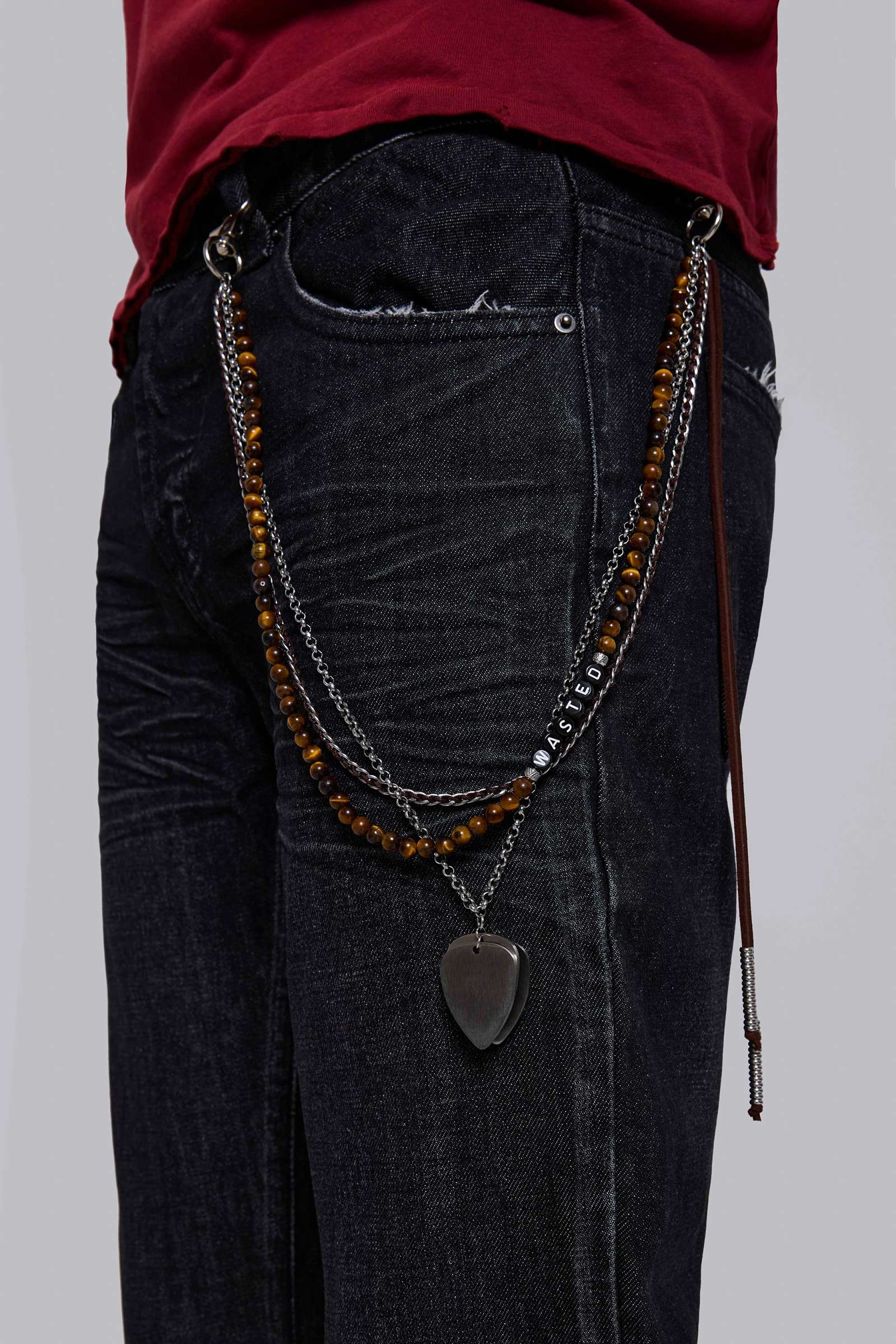 Wasted 2 in 1 Wallet Chain