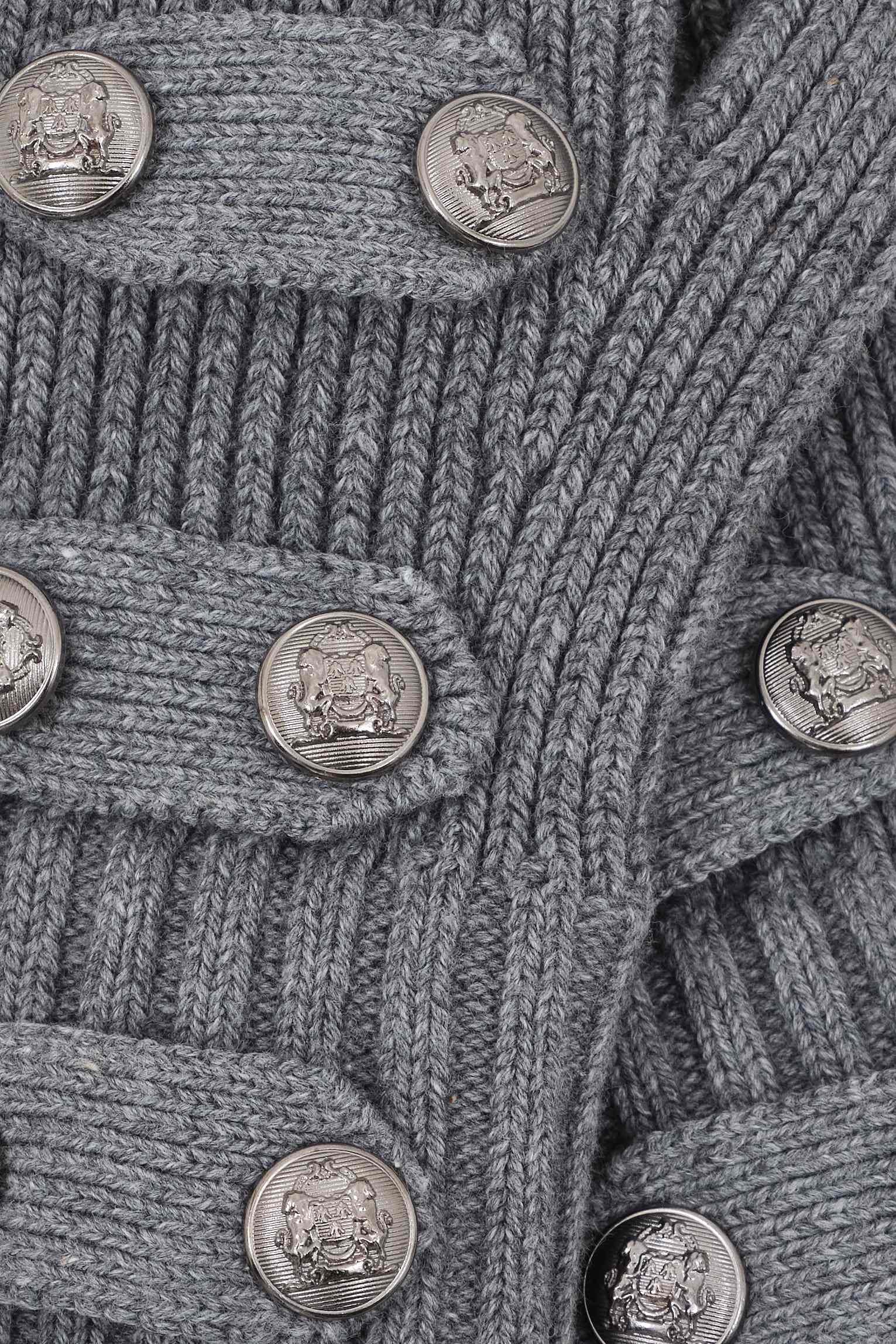 Grey Drummer Fingerless Gloves