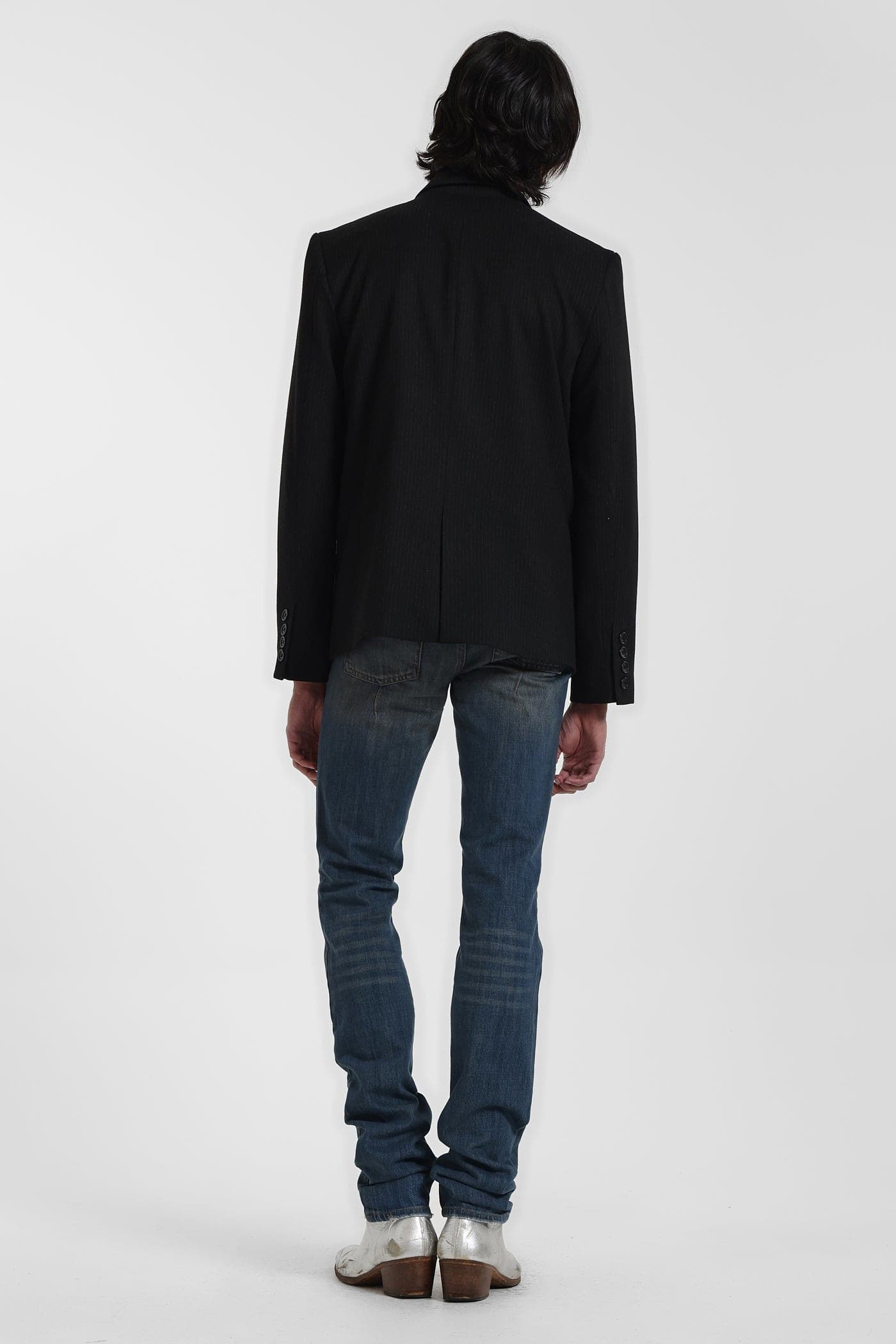 Libertine Pinstripe Slim Fit Blazer