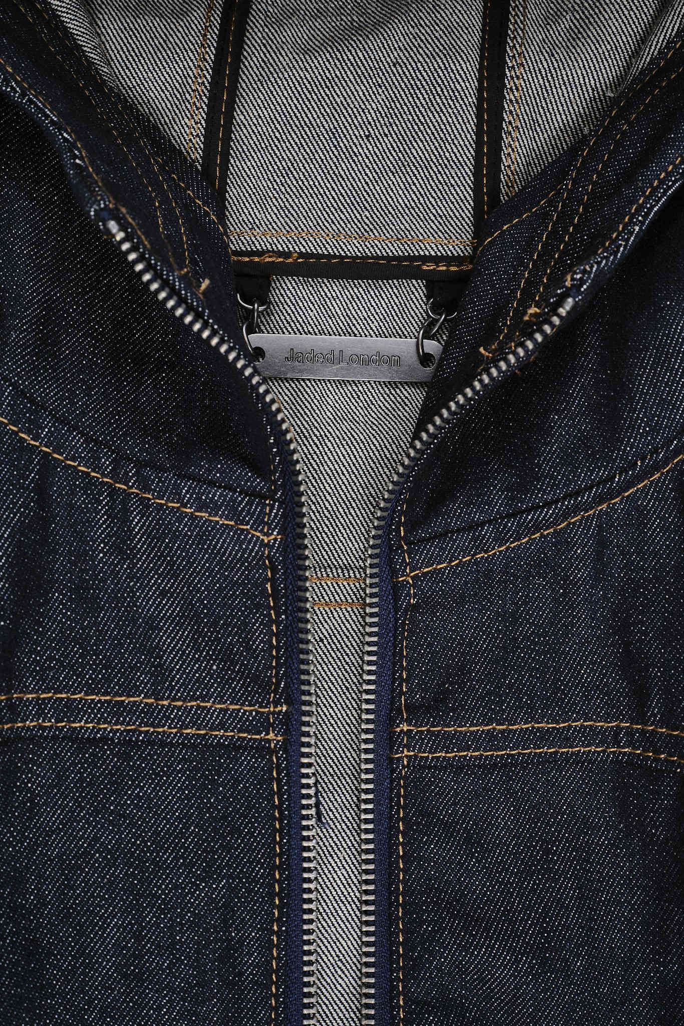 Indigo Bedrock Denim Jacket