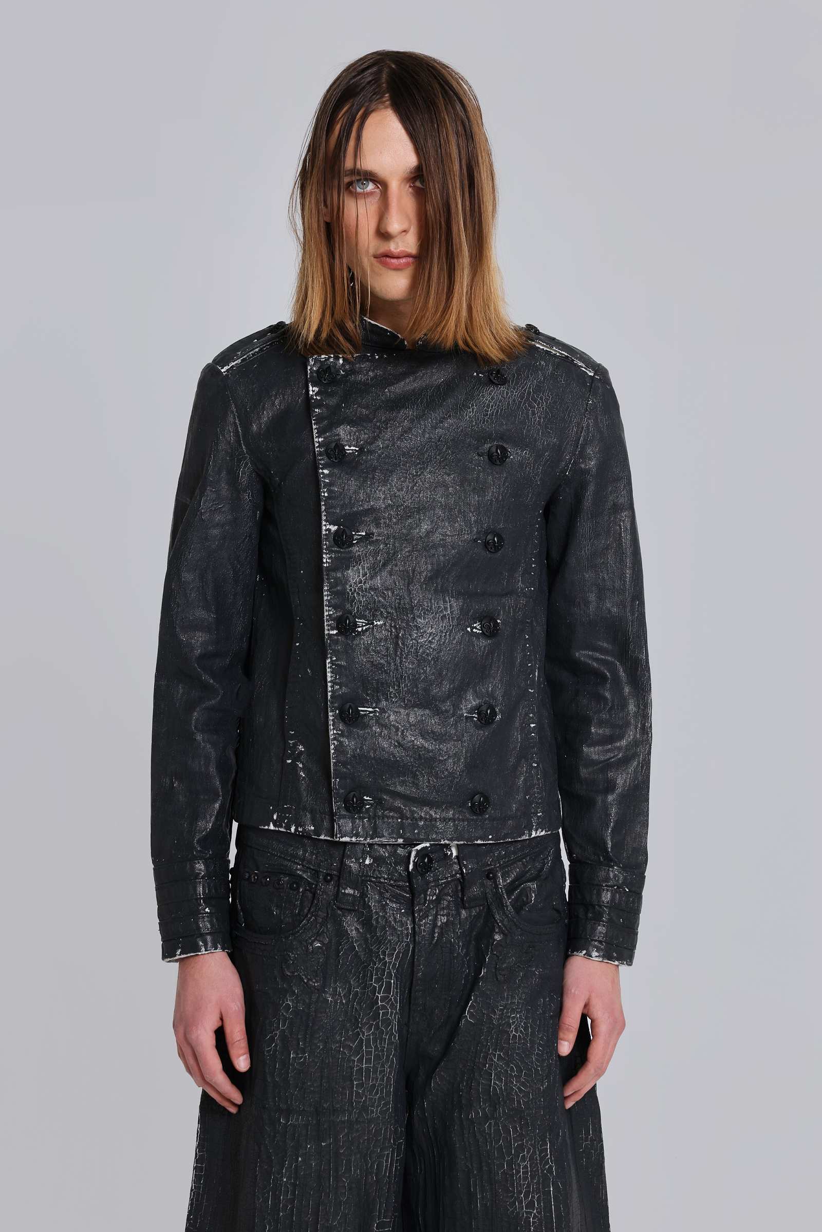 Rock Revival Military Moto Jacket