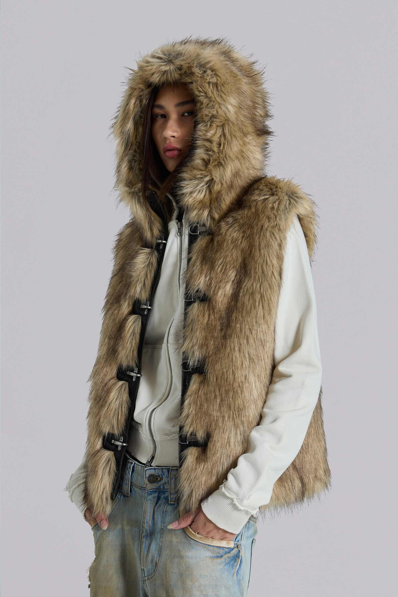Mendoza Faux Fur Gilet