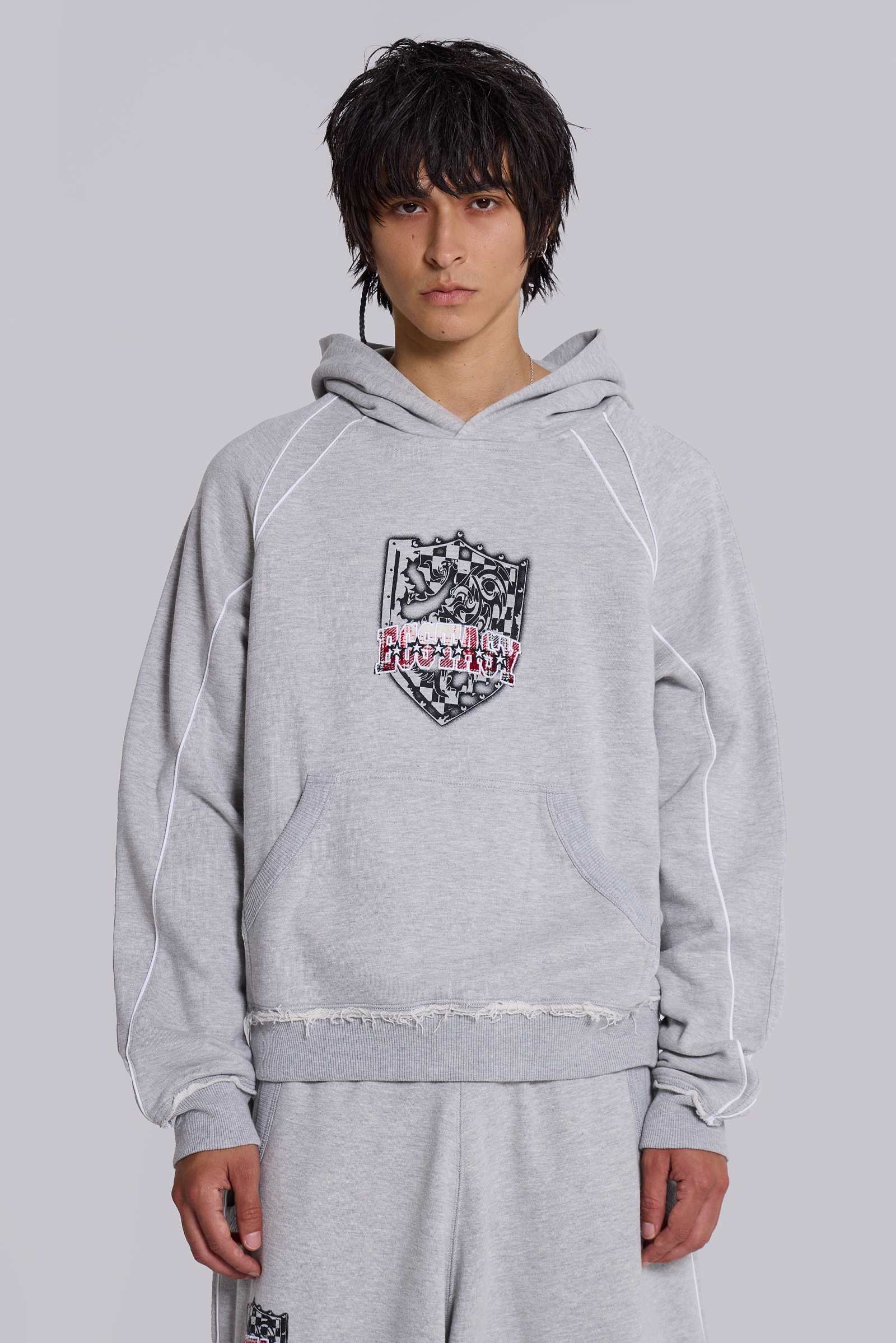 Grey Tempo Hoodie