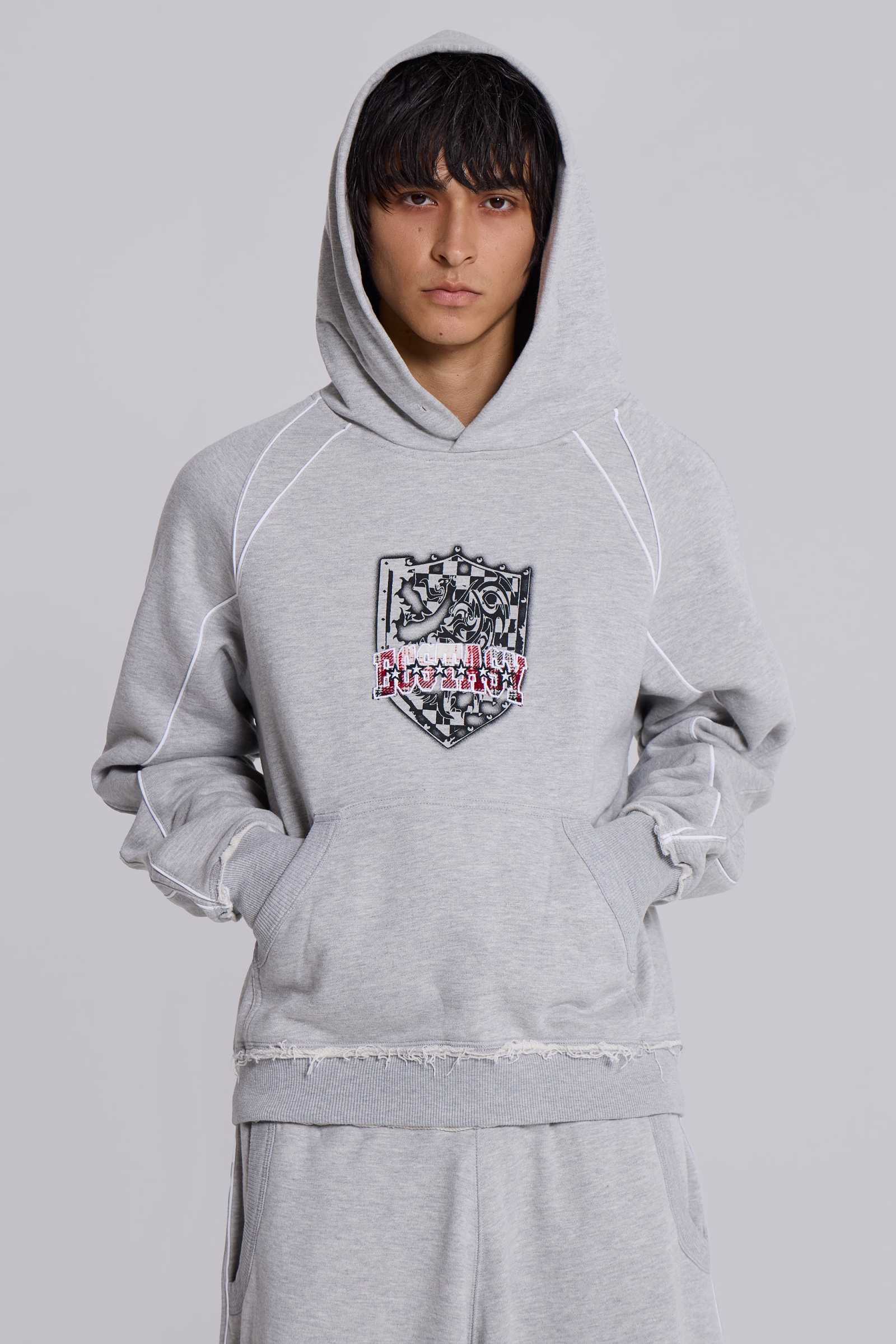 Grey Tempo Hoodie