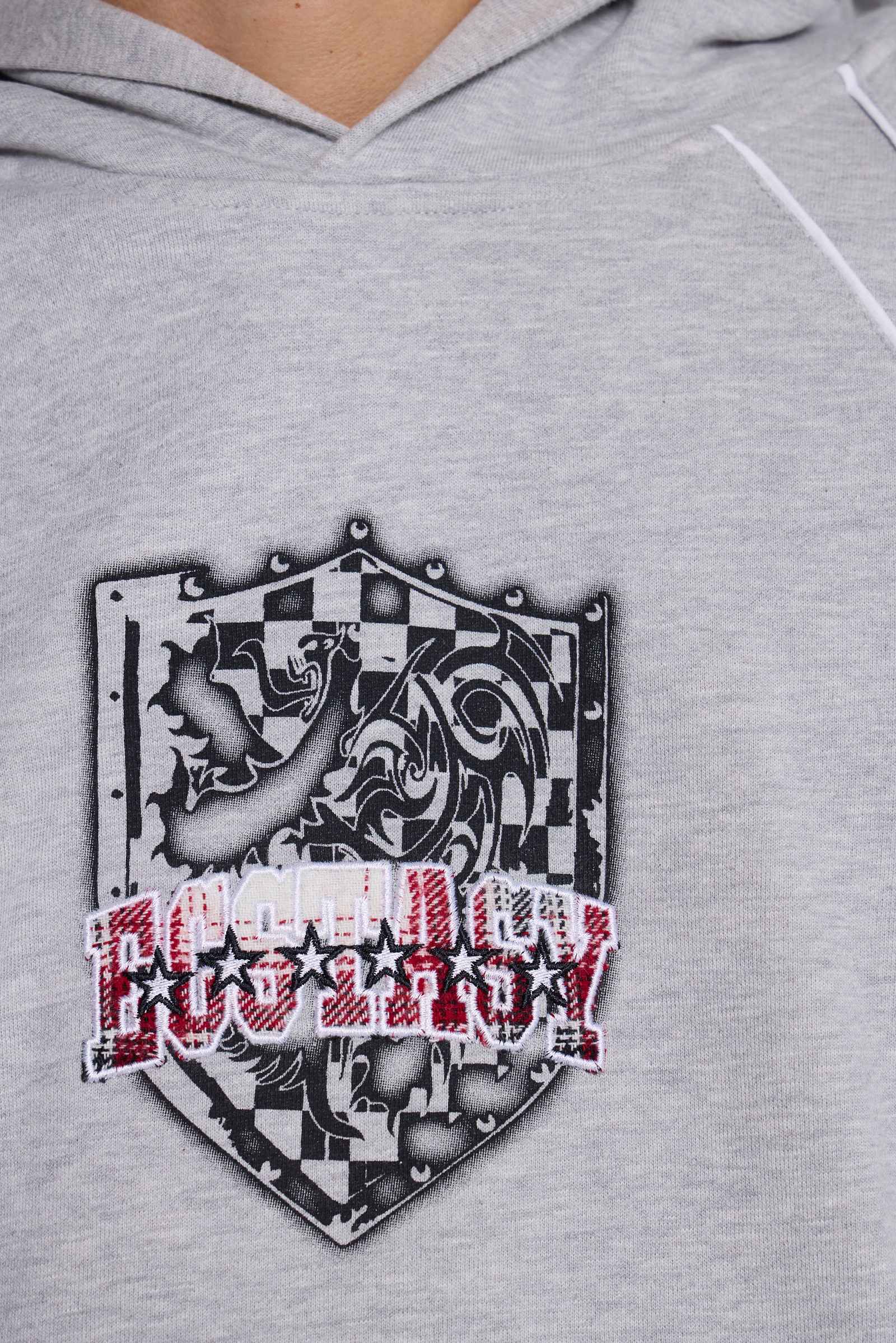 Grey Tempo Hoodie