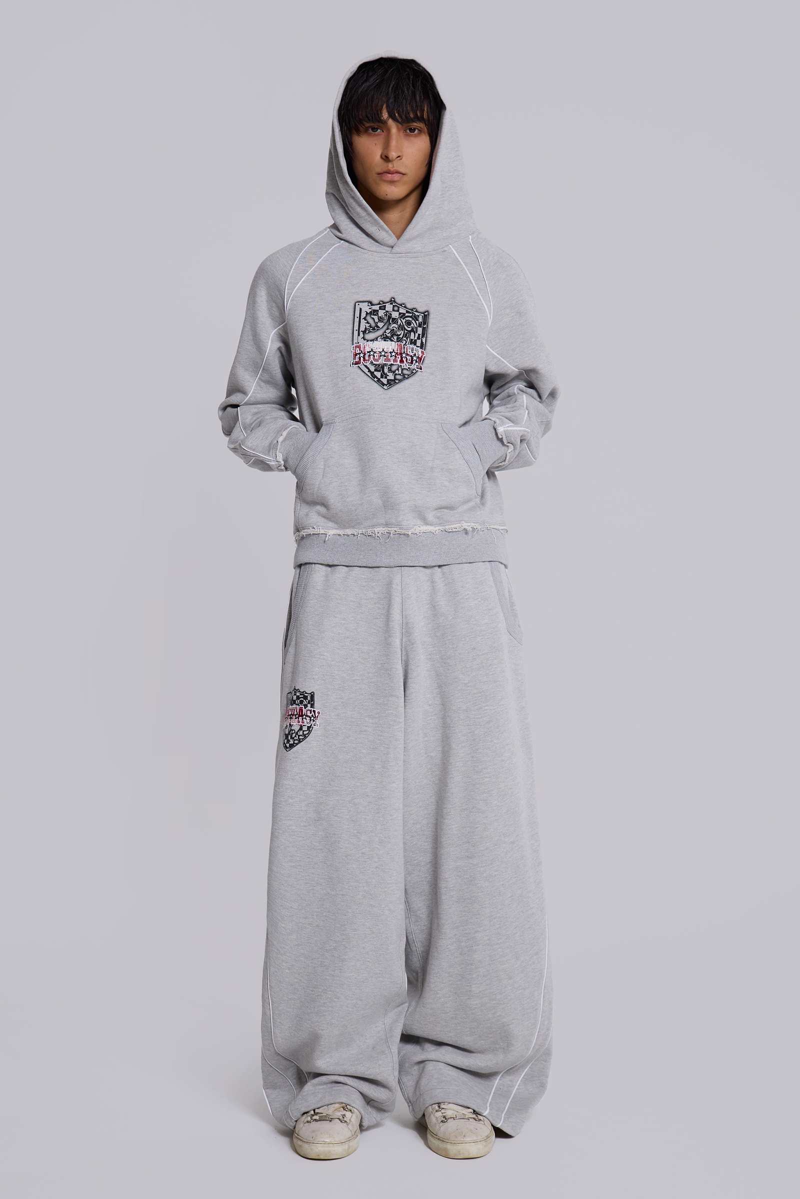 Grey Tempo Hoodie
