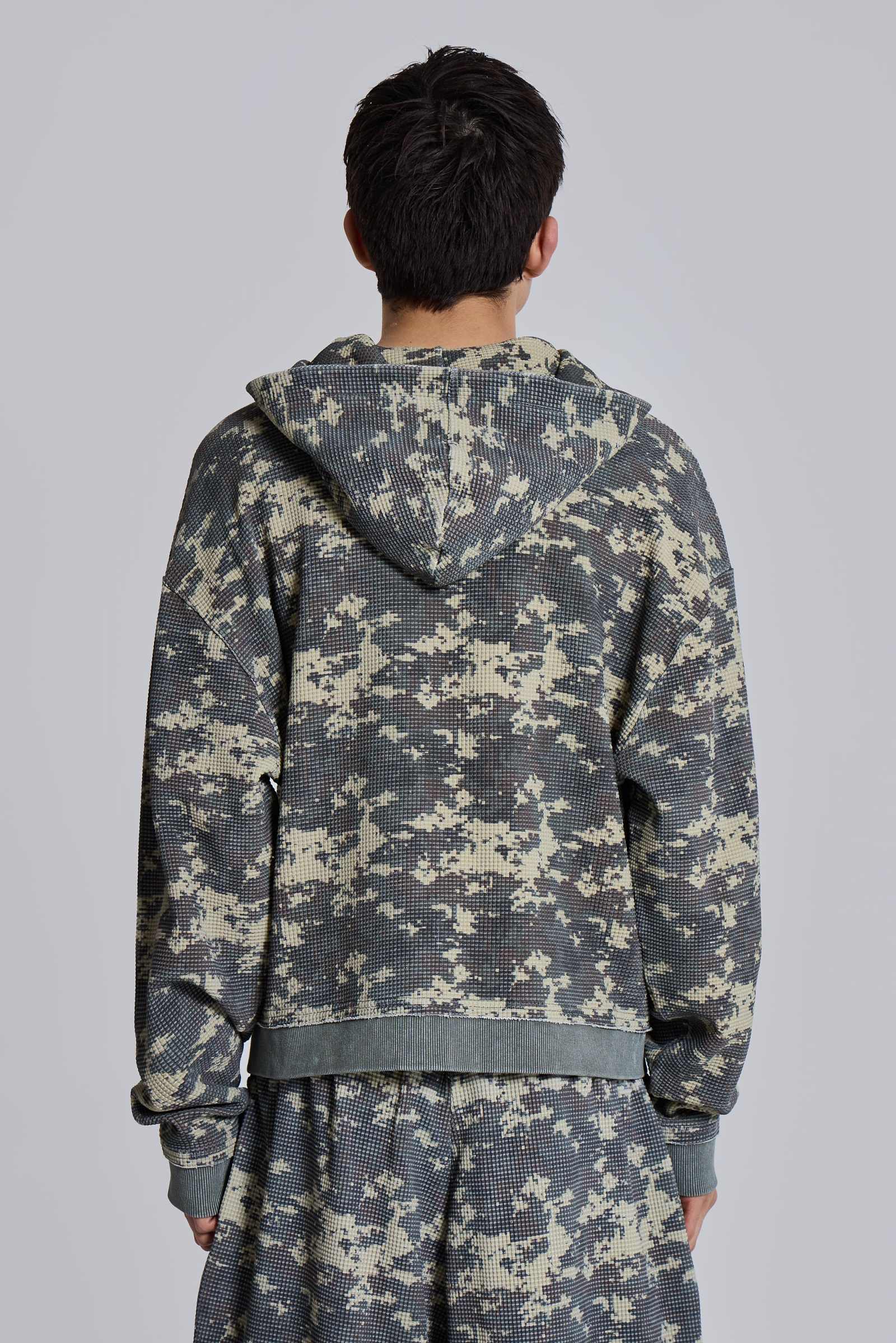 Digi Camo Waffle Hoodie