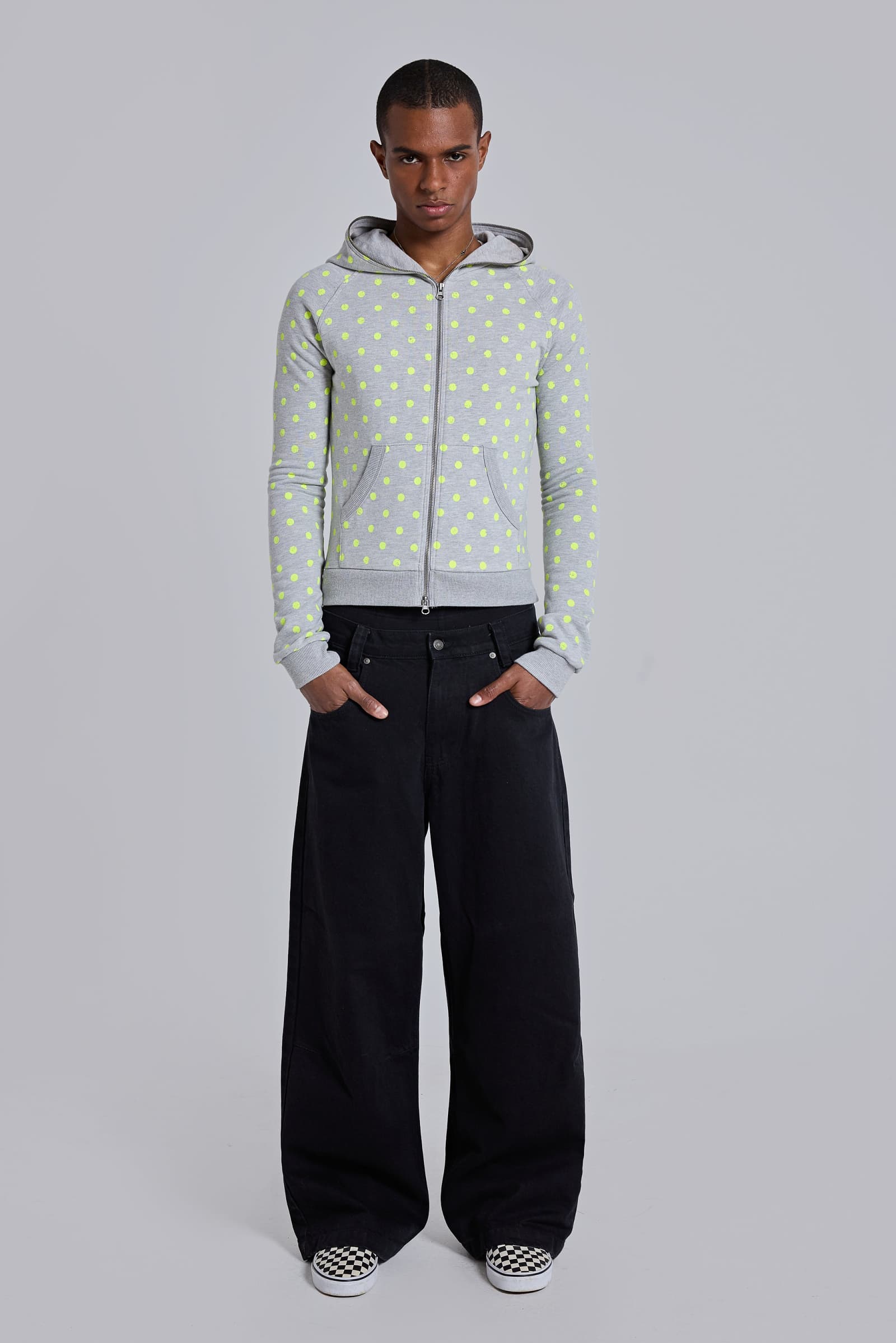 Neon Polkadot Hoodie