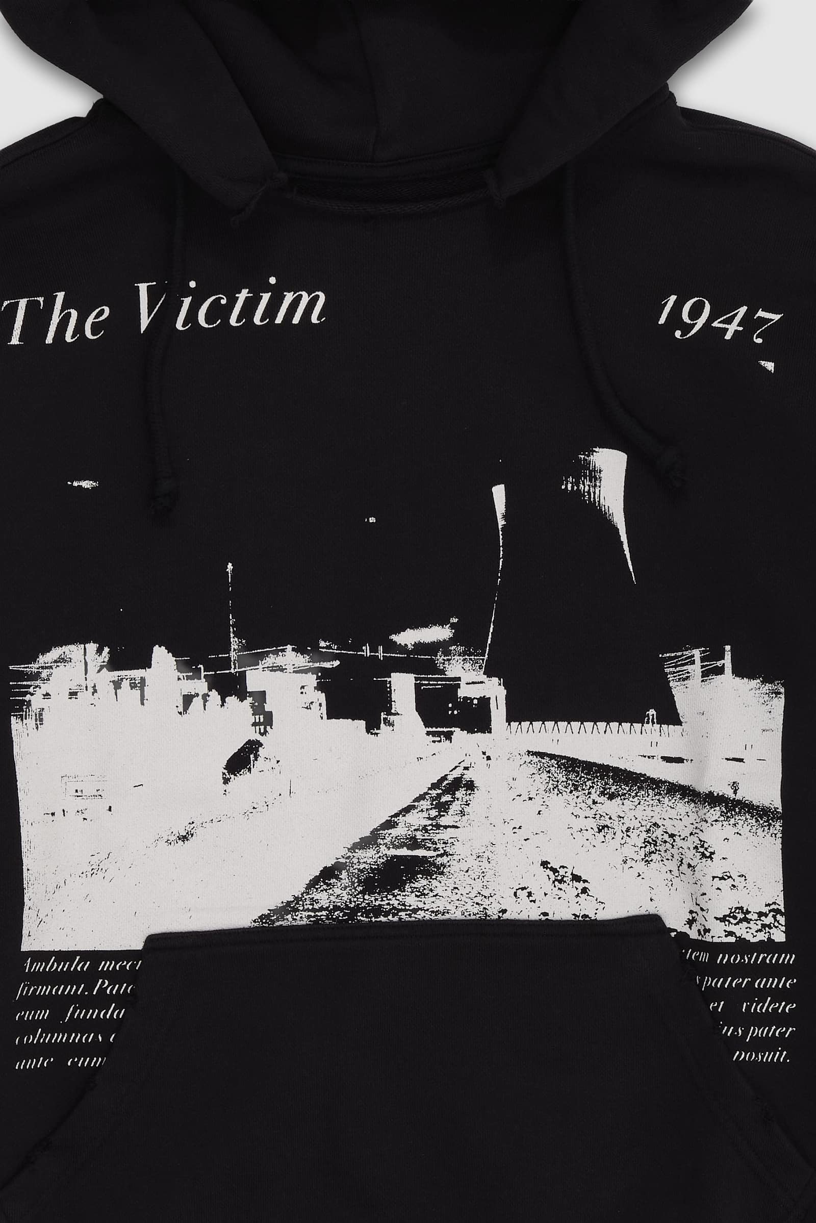 1947 Black Hoodie