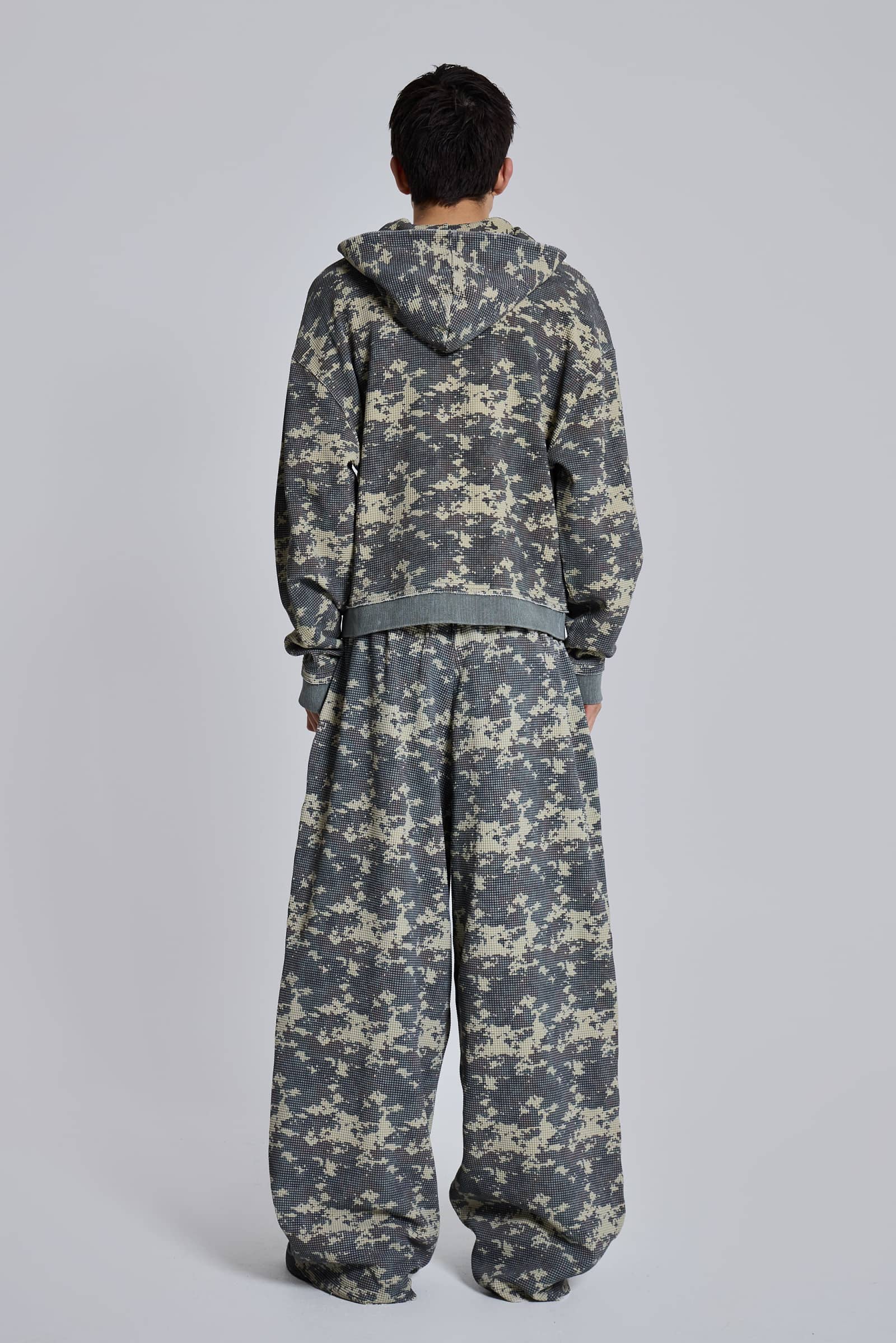 Digi Camo Waffle Hoodie
