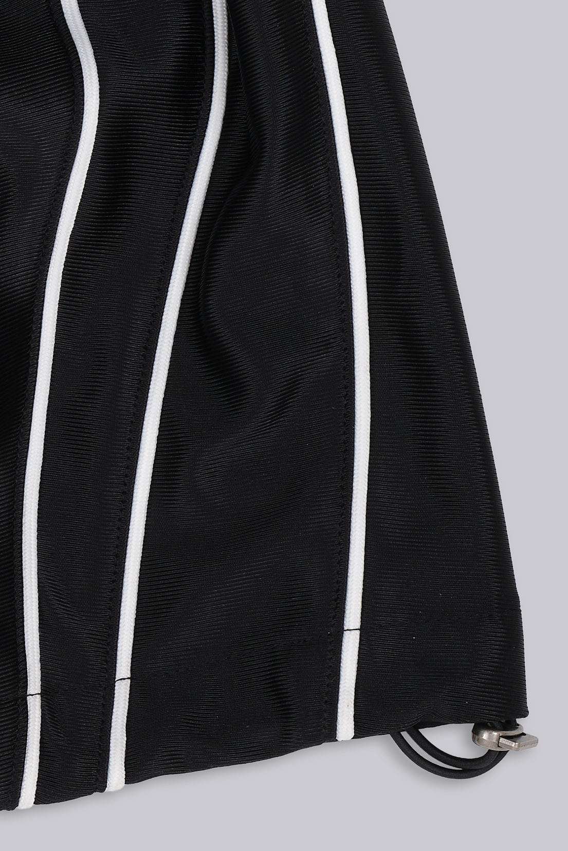 Black Metallic Vapor Joggers