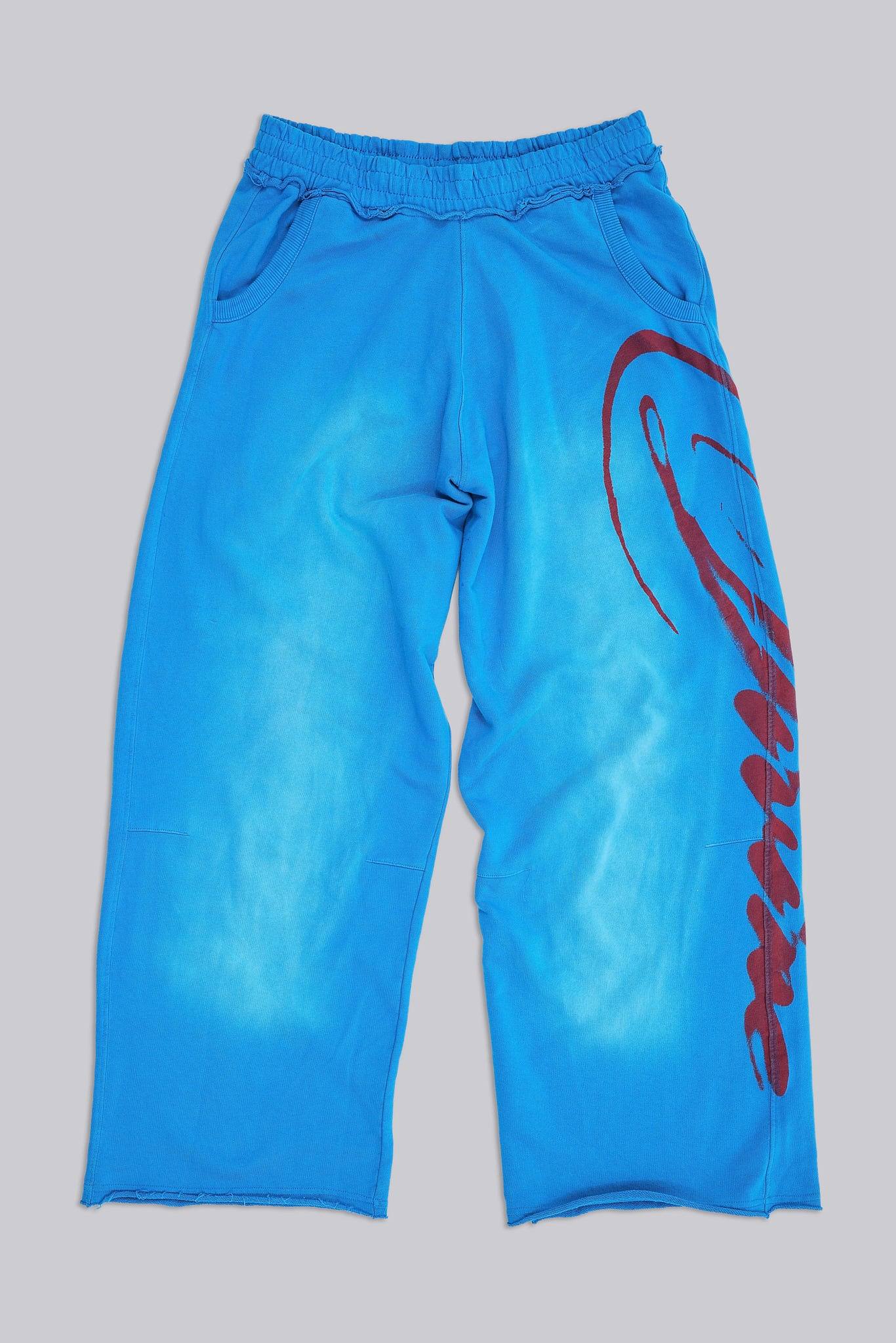 Divine Airbrush Blue Monster Joggers