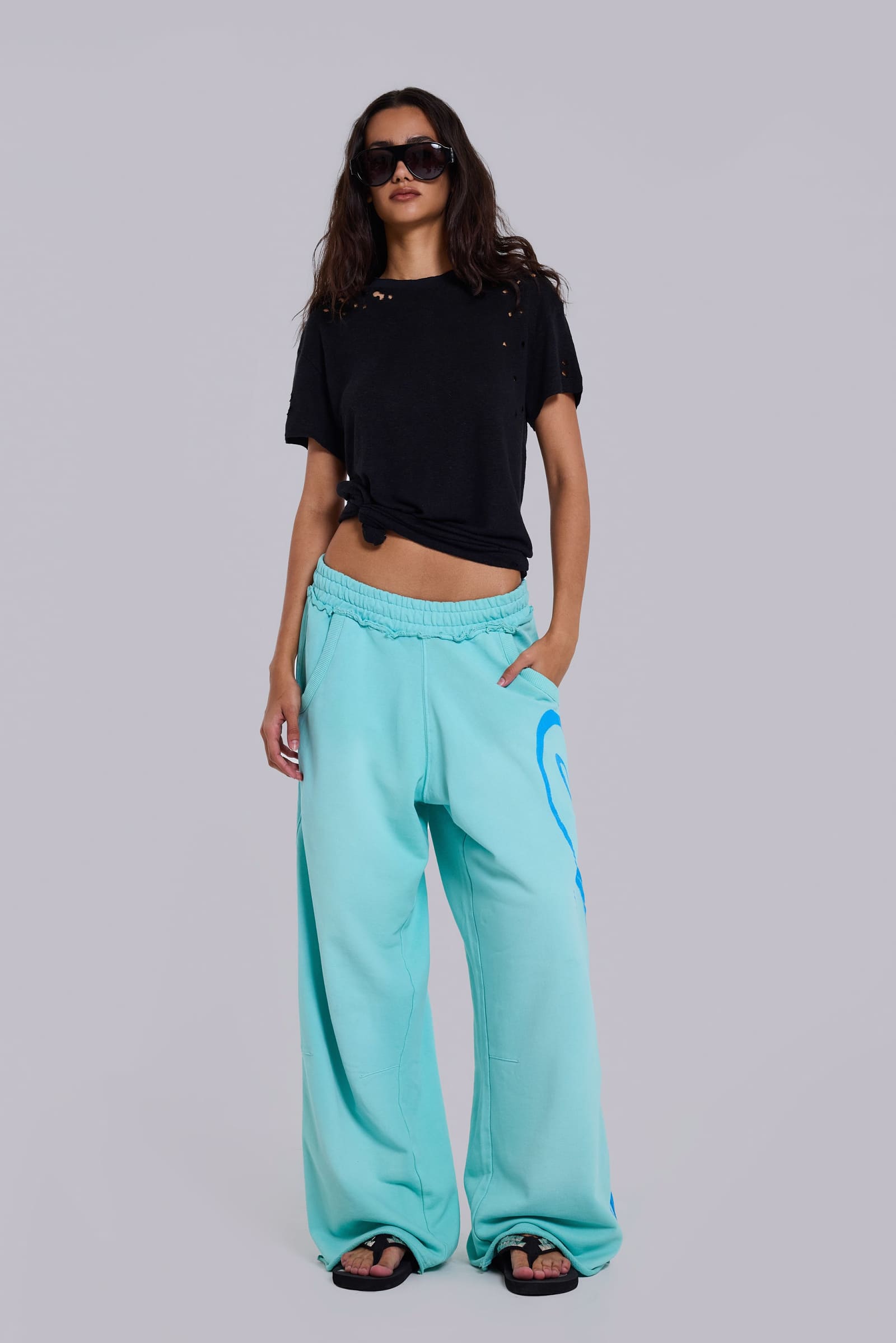 Divine Aqua Monster Joggers