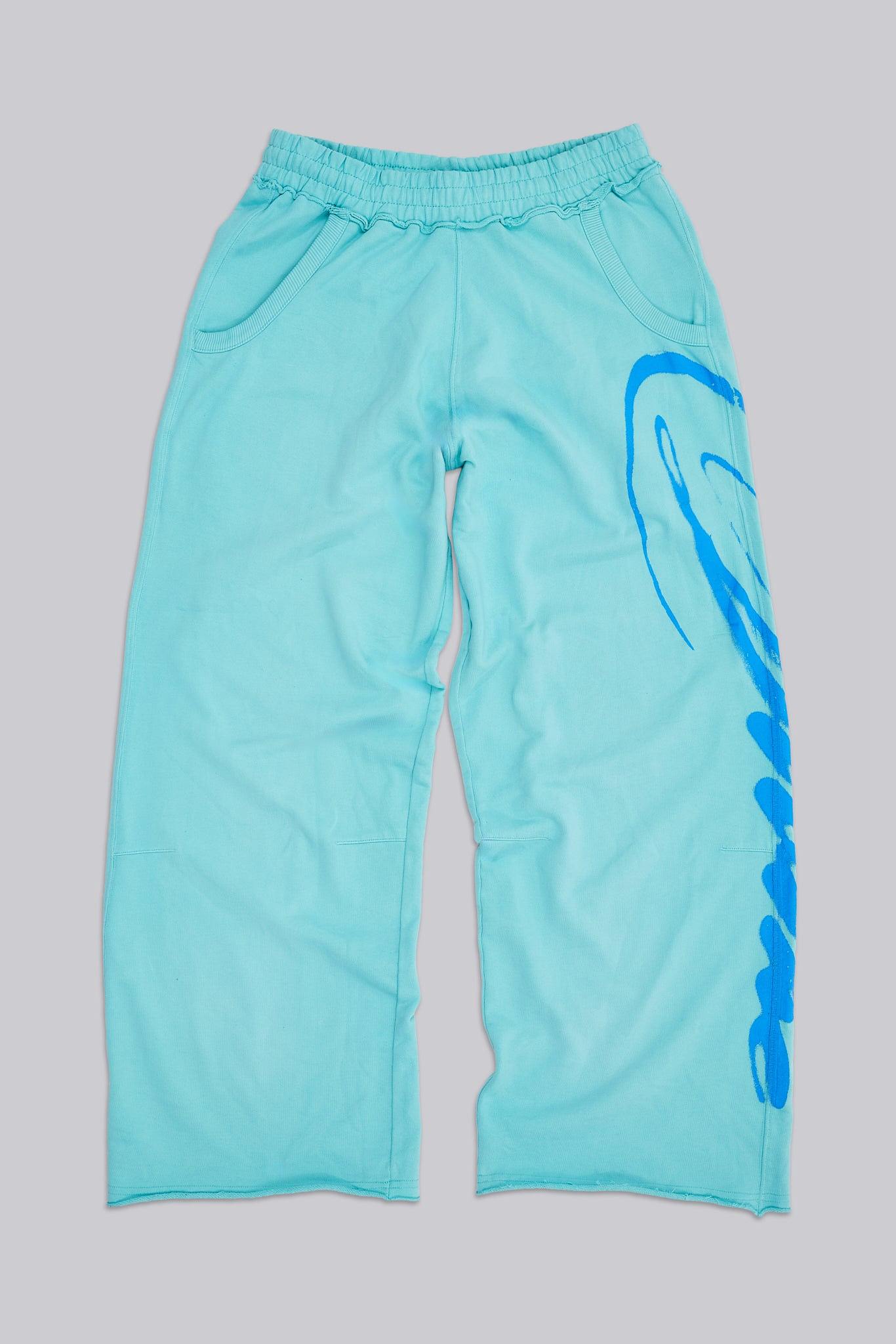Divine Airbrush Aqua Monster Joggers