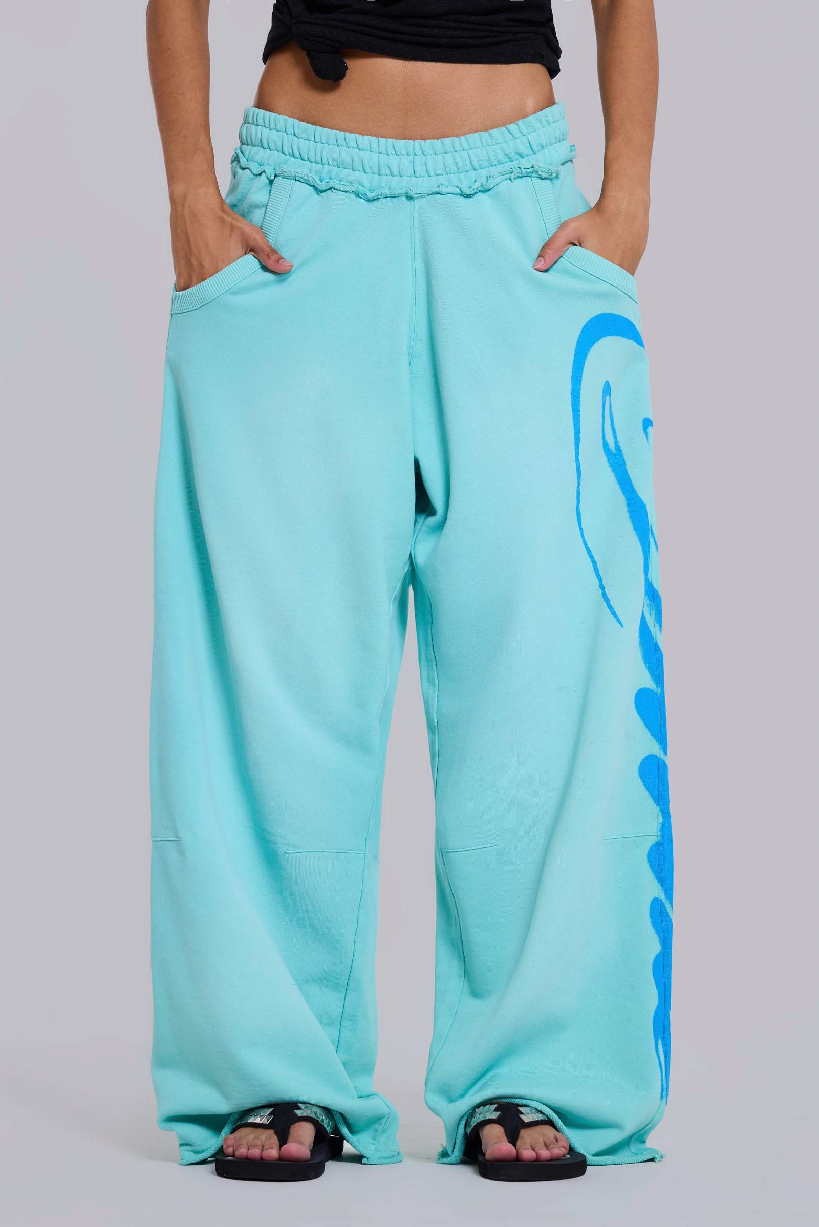 Divine Aqua Monster Joggers