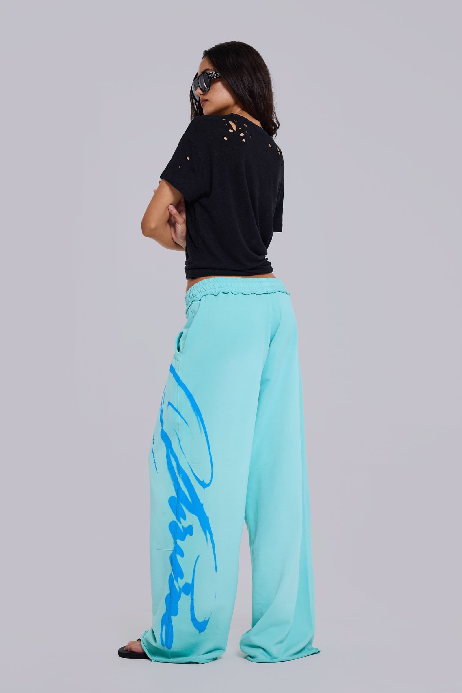 Divine Aqua Monster Joggers