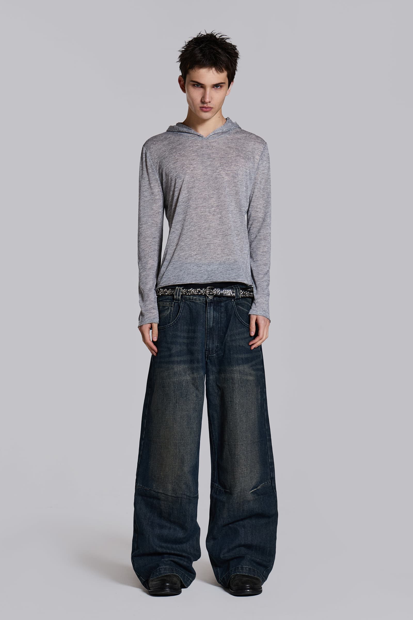 Mid Blue Slub Colossus Jeans